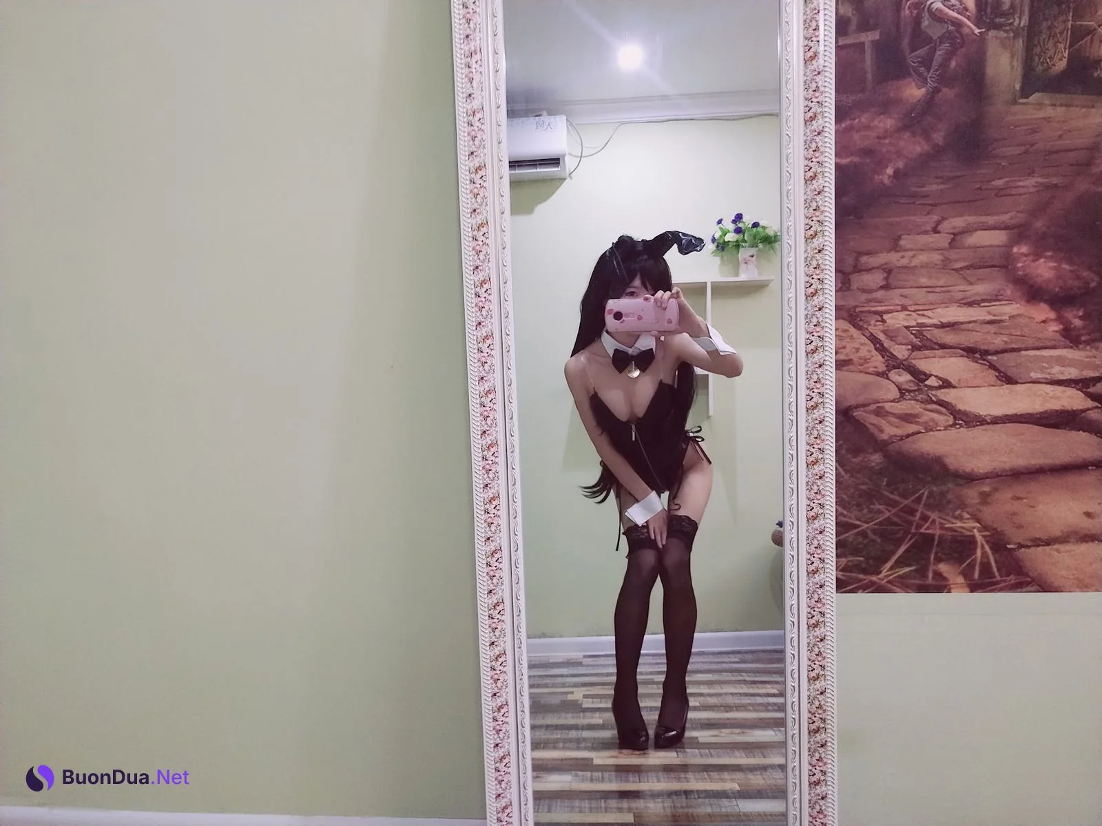 Coser@水淼Aqua Vol.014 爱宕犬 兔女郎 - Photo 14