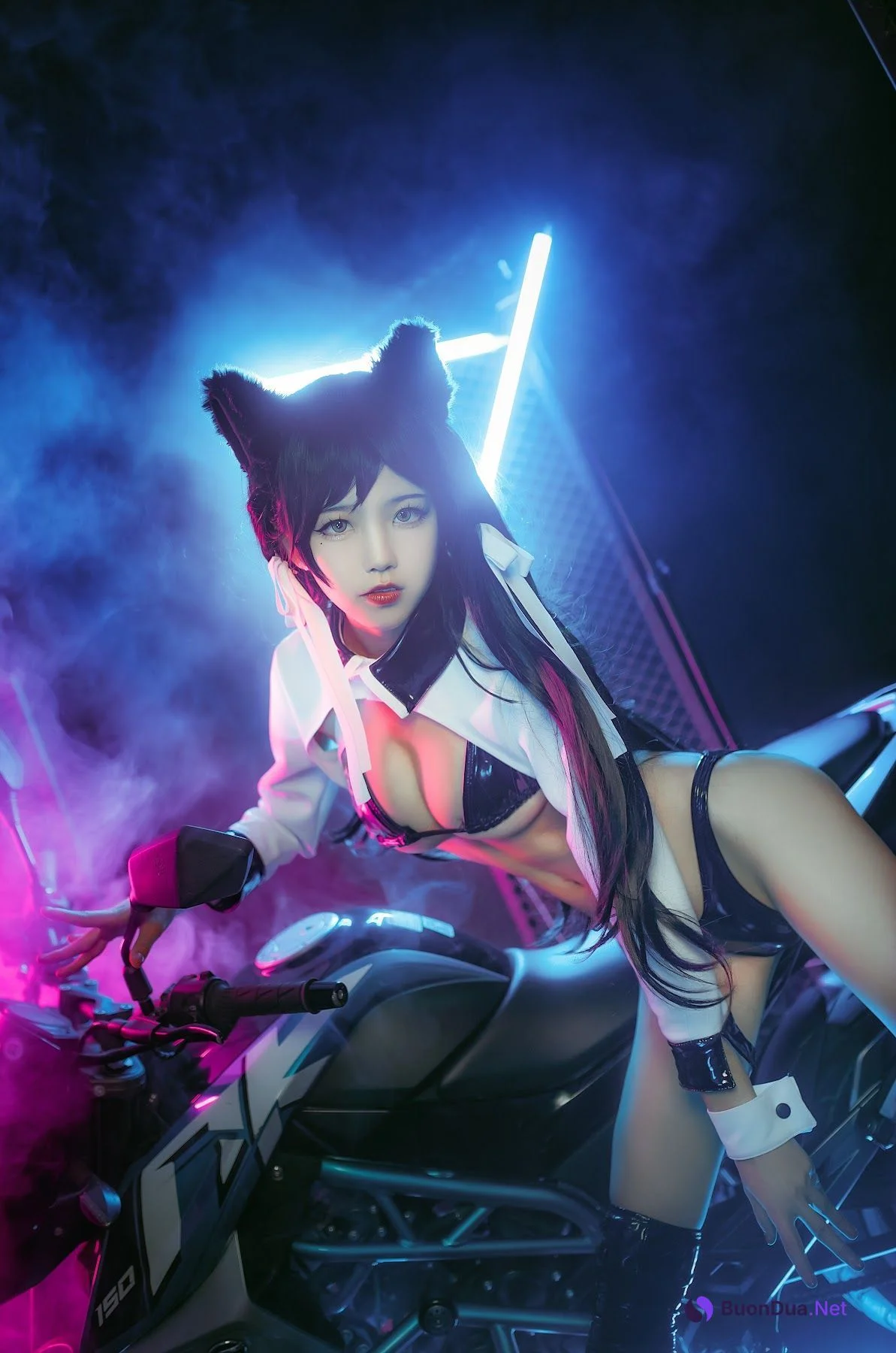 Coser@水淼Aqua Vol.015 爱宕犬 机车 - 照片 8