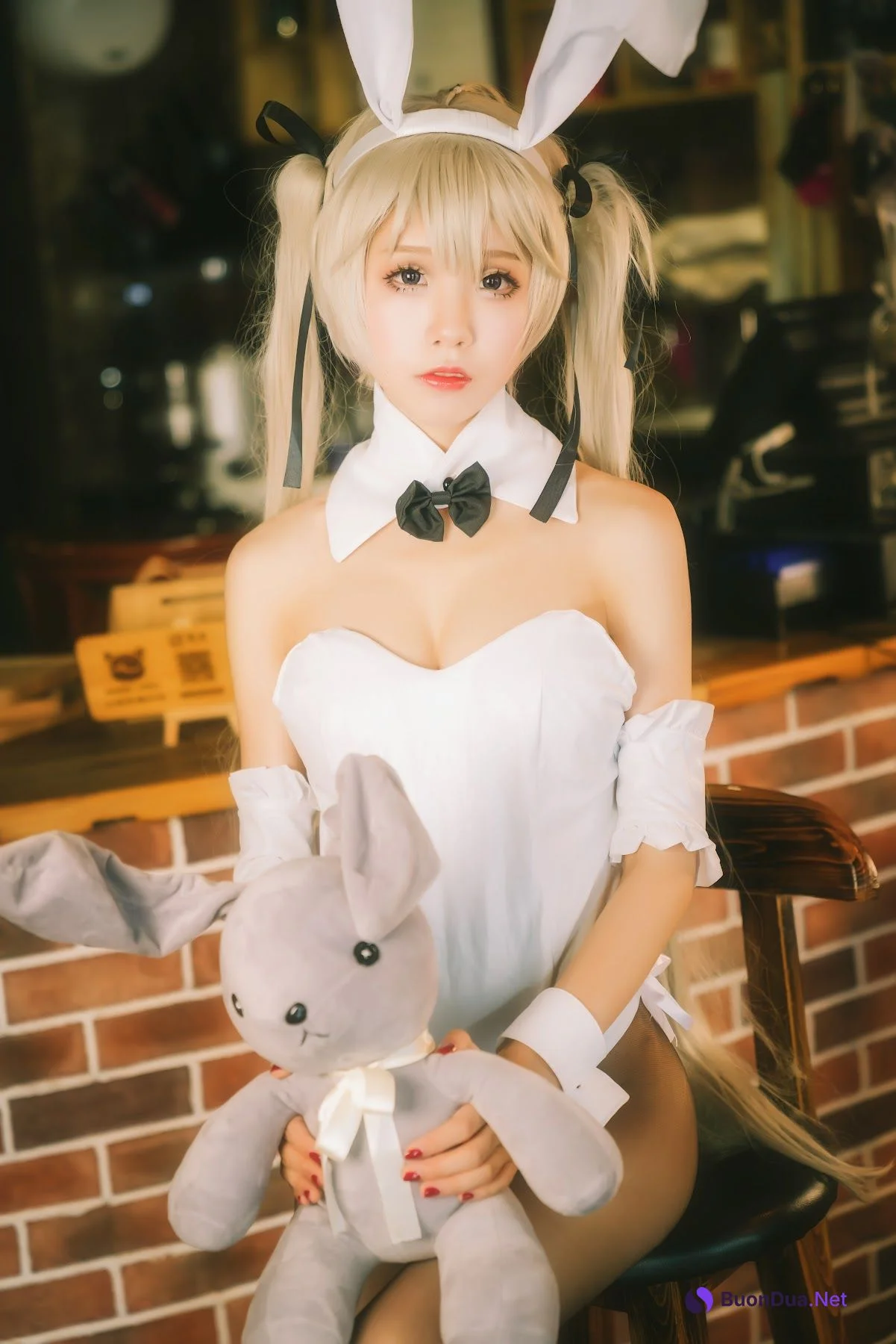 Coser@水淼Aqua Vol.022 穹妹兔女郎 - Photo 2