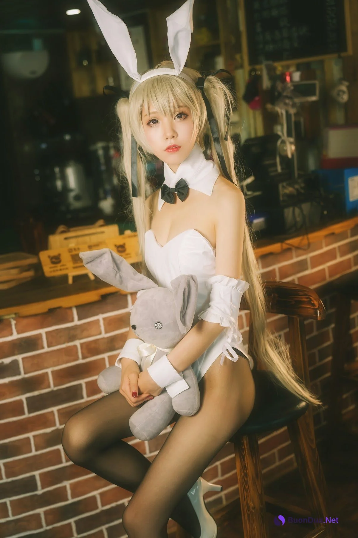 Coser@水淼Aqua Vol.022 穹妹兔女郎 - Photo 3