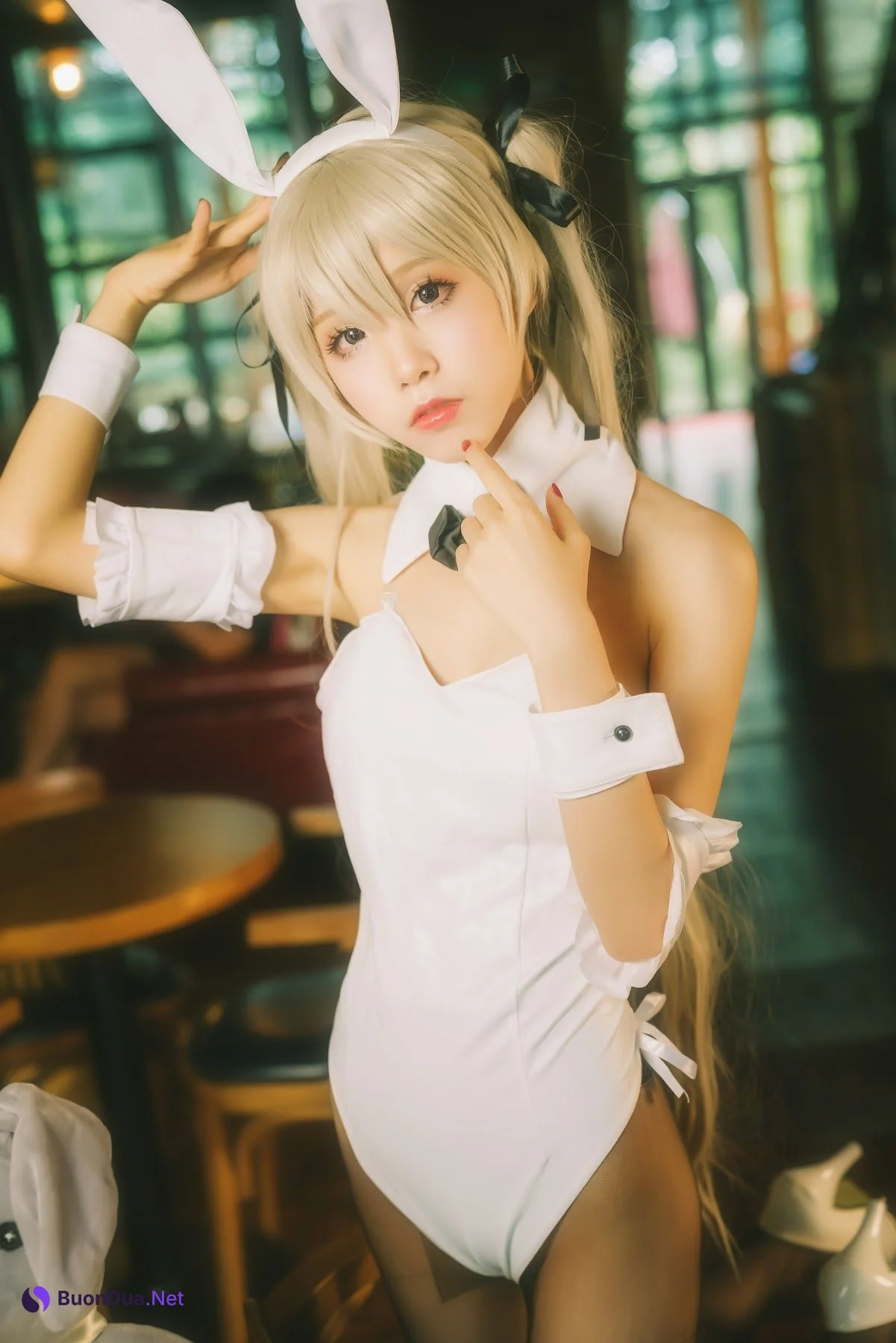 Coser@水淼Aqua Vol.022 穹妹兔女郎 - Photo 4