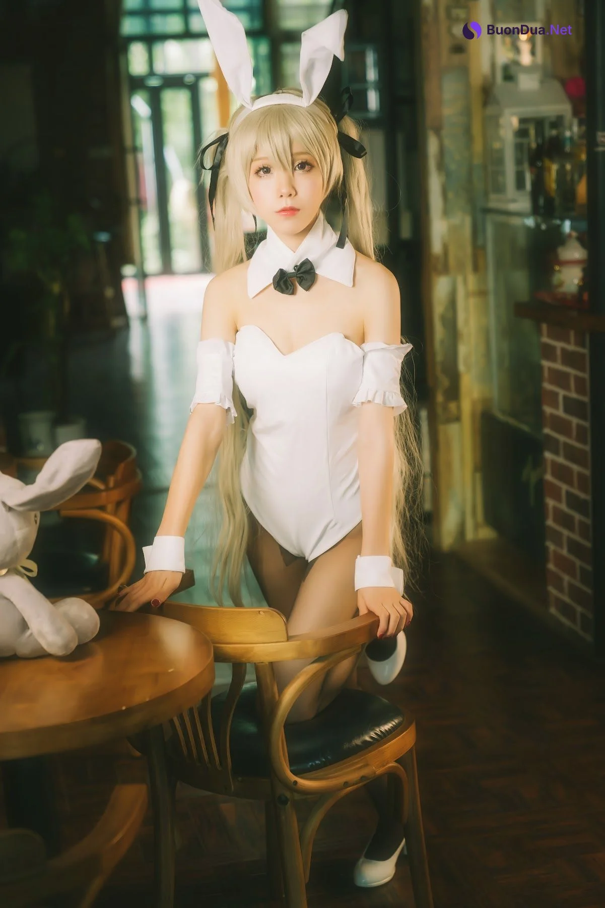 Coser@水淼Aqua Vol.022 穹妹兔女郎 - Photo 8