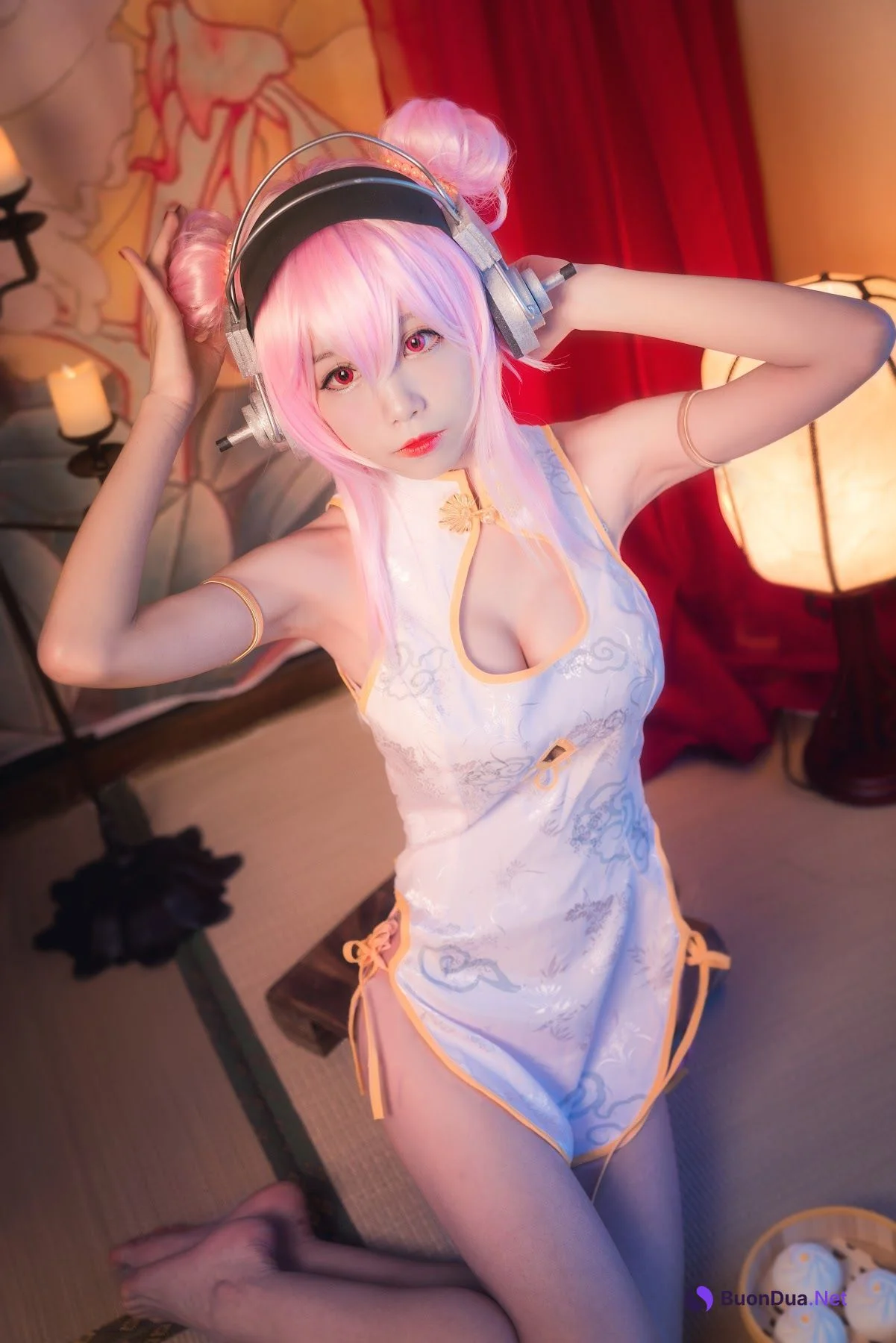 Coser@水淼Aqua Vol.023 索尼子 旗袍 内景 - Photo 5