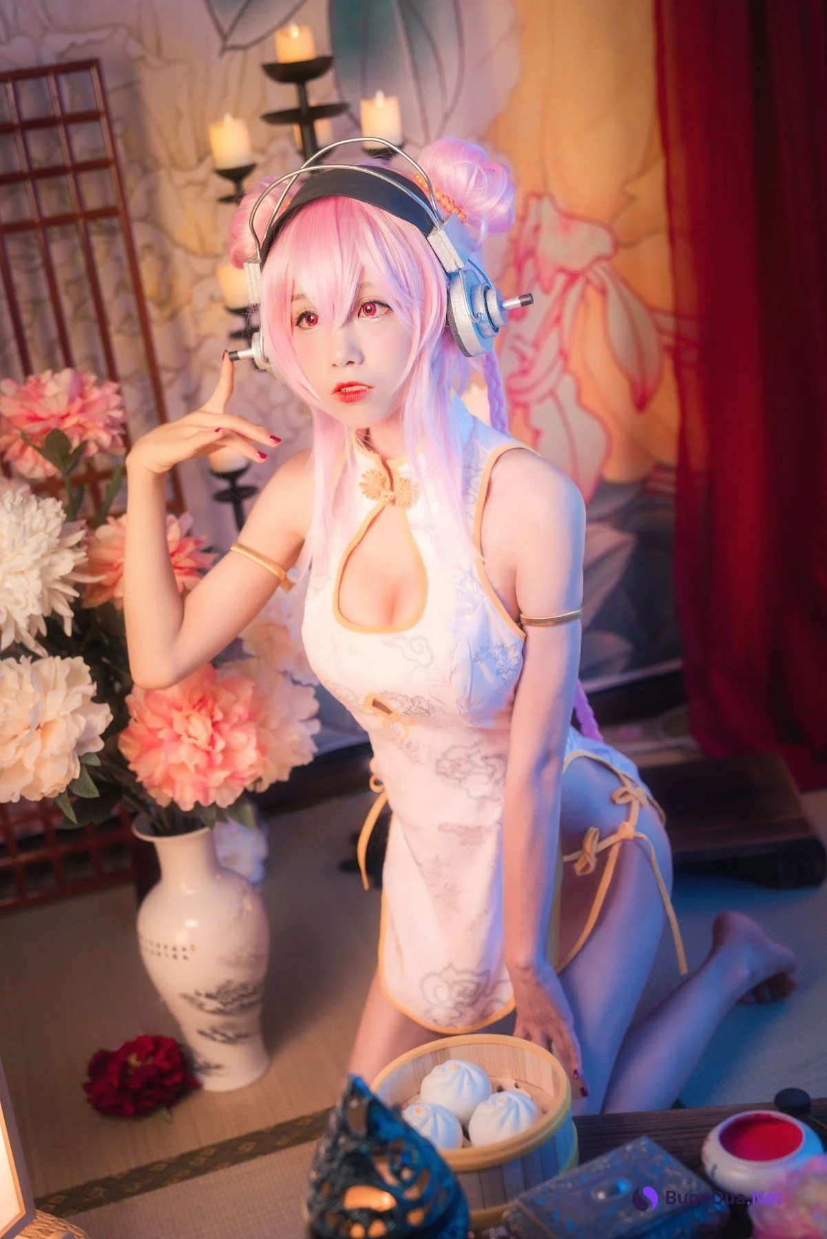 Coser@水淼Aqua Vol.023 索尼子 旗袍 内景 - Photo 6