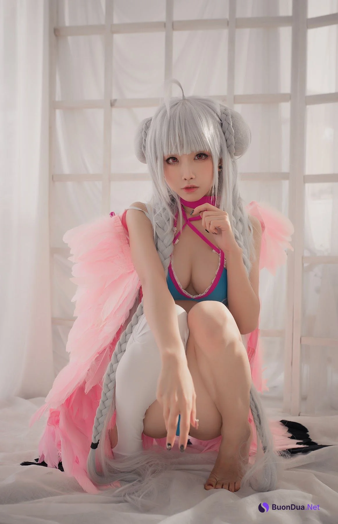 Coser@水淼Aqua Vol.036 可畏 泳装 - 사진 12
