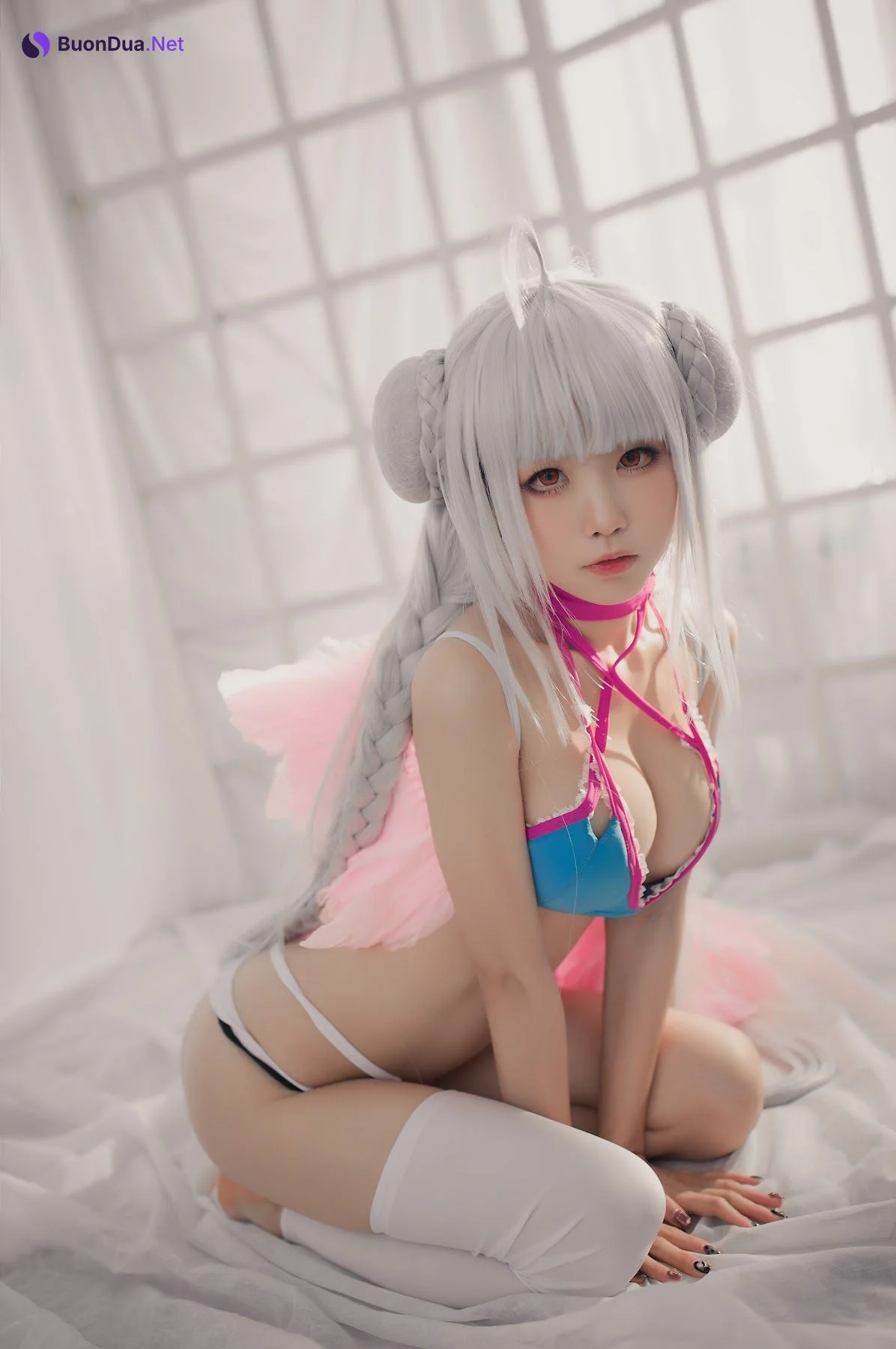 Coser@水淼Aqua Vol.036 可畏 泳装 - 사진 18