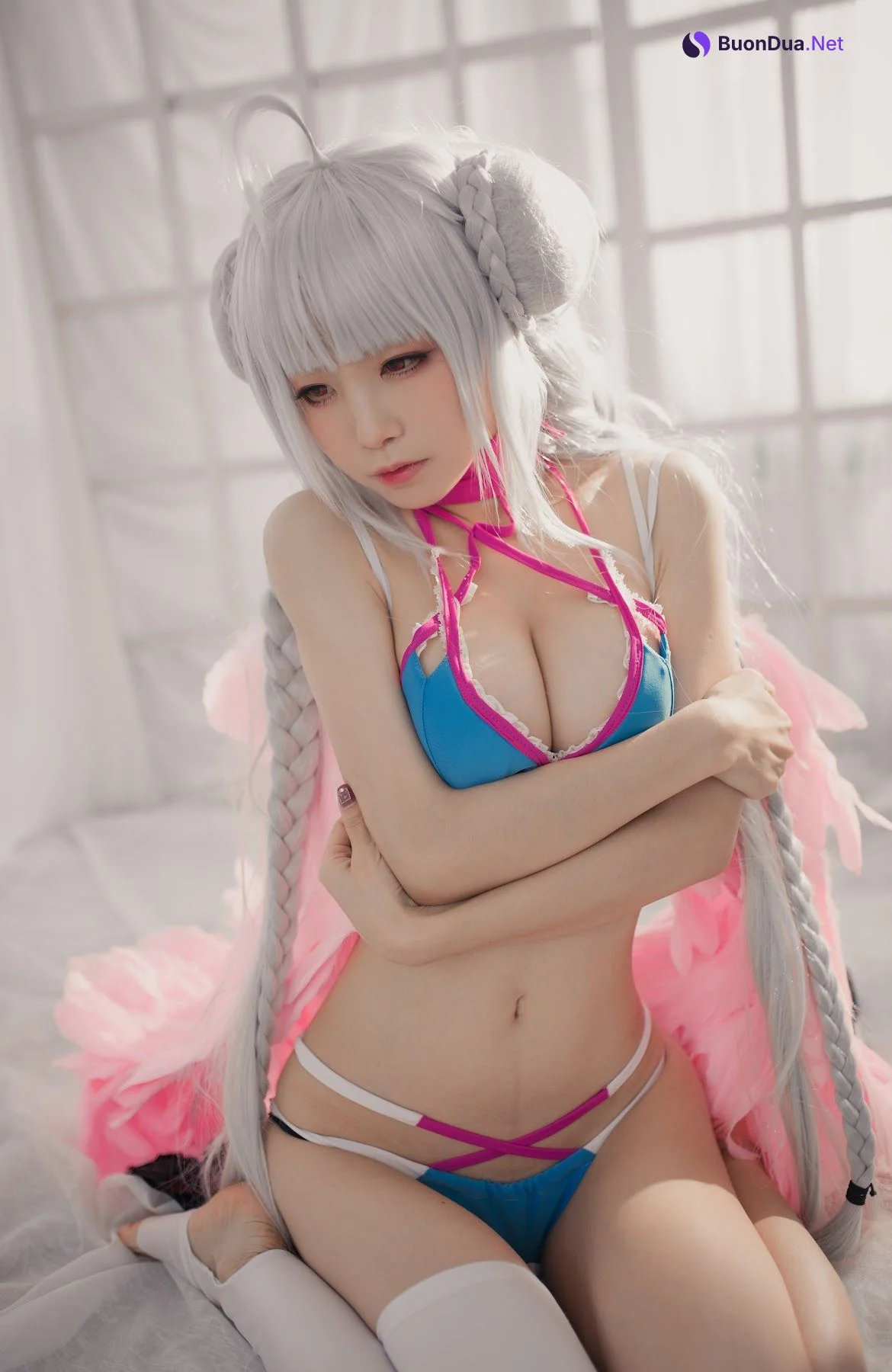 Coser@水淼Aqua Vol.036 可畏 泳装 - 사진 19