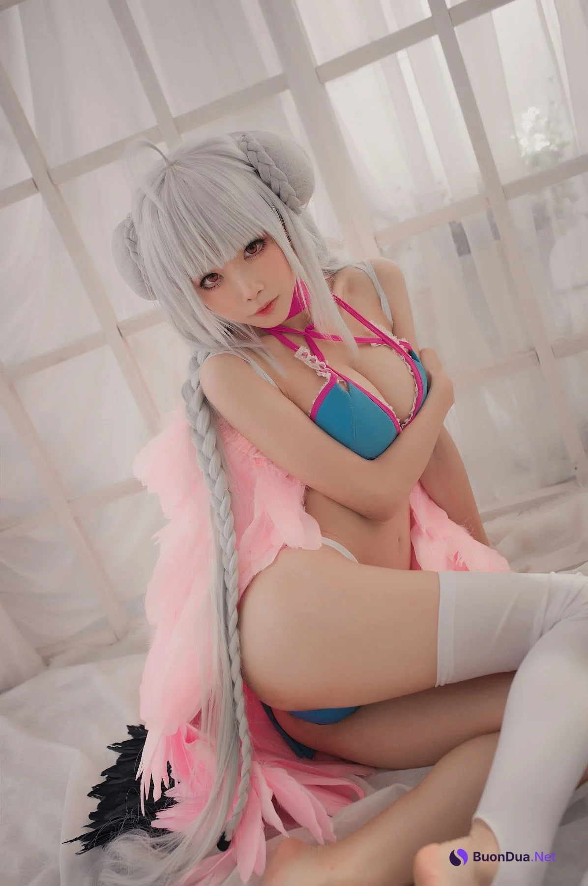 Coser@水淼Aqua Vol.036 可畏 泳装 - 사진 2