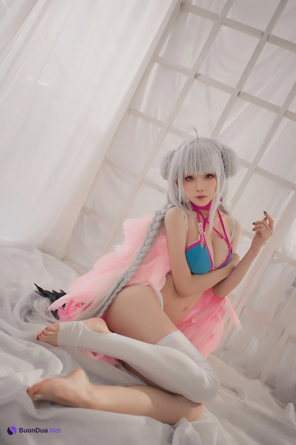 Coser@水淼Aqua Vol.036 可畏 泳装 - 사진 3