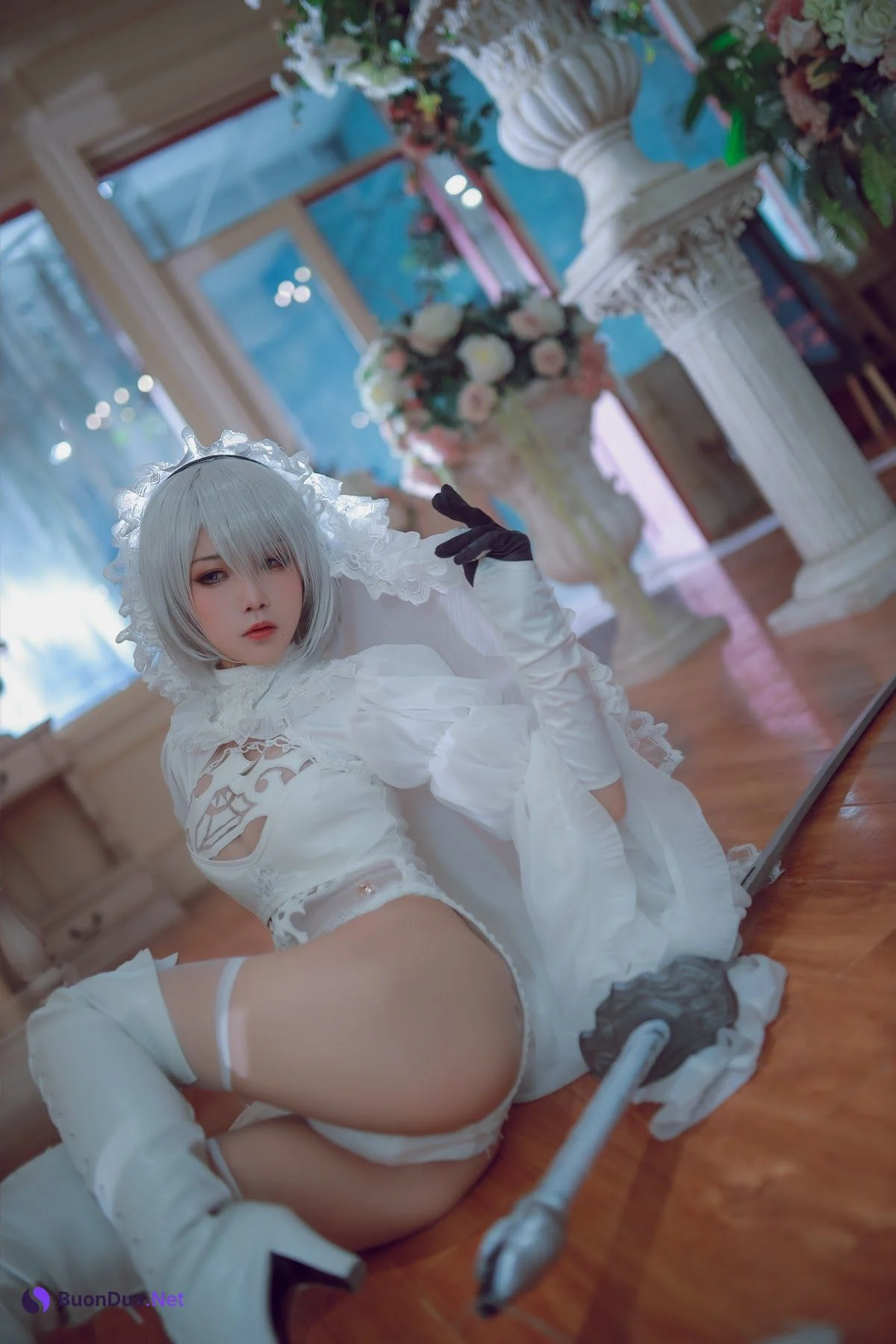 Coser@水淼Aqua Vol.039 黑白2B - Photo 11
