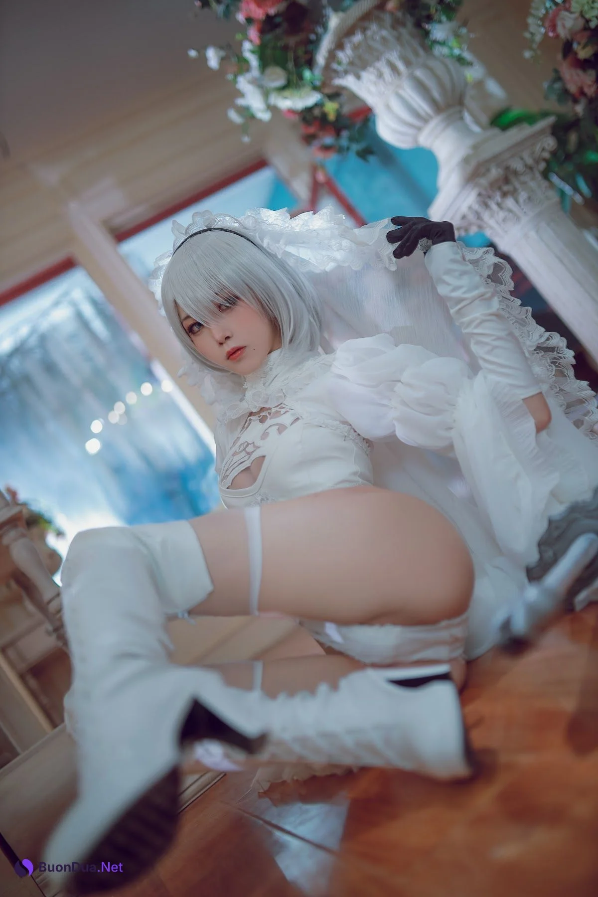 Coser@水淼Aqua Vol.039 黑白2B - Photo 12