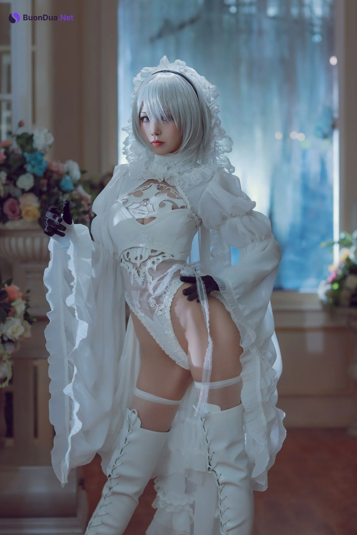Coser@水淼Aqua Vol.039 黑白2B - Photo 2