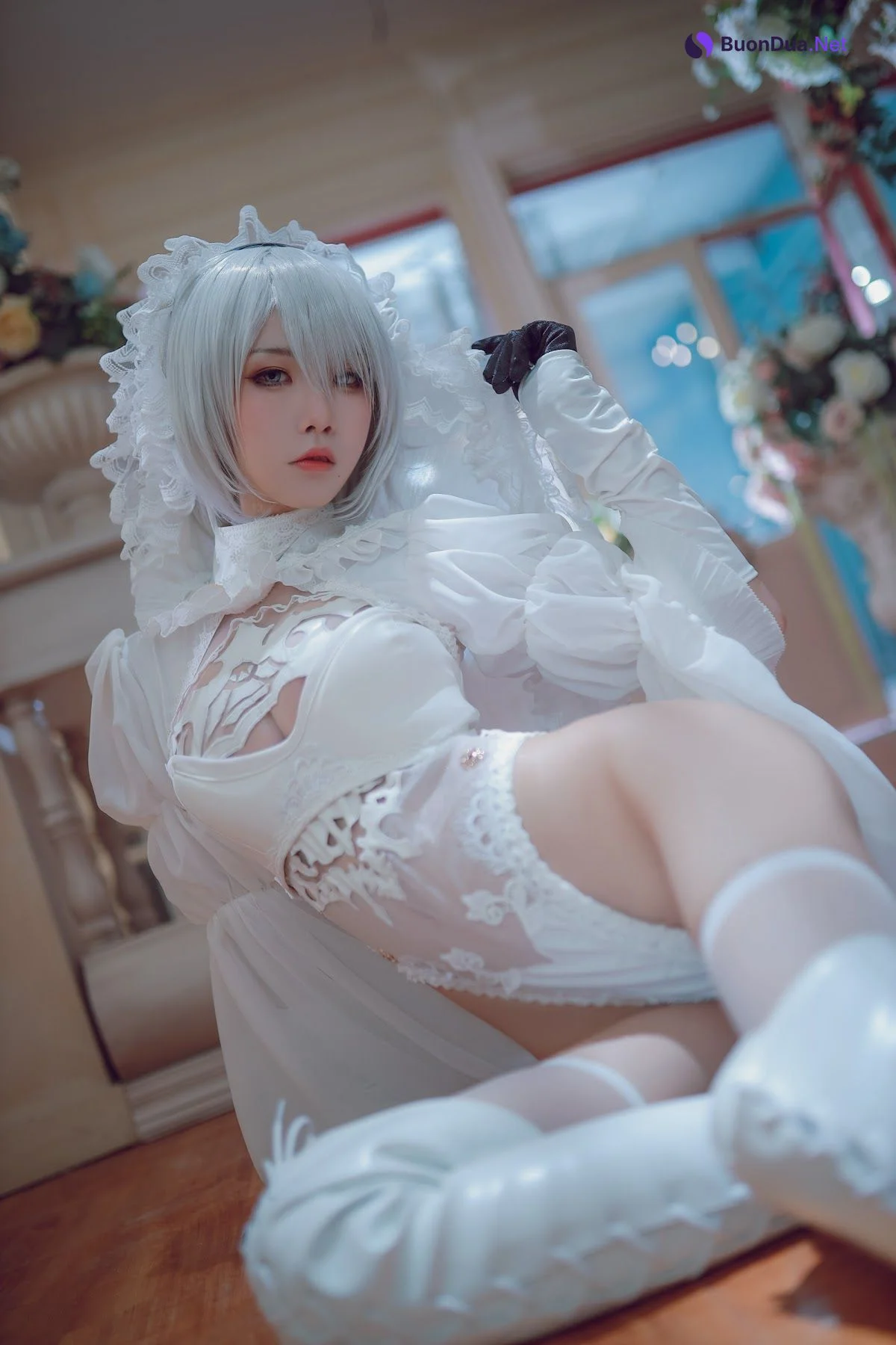 Coser@水淼Aqua Vol.039 黑白2B - Photo 7