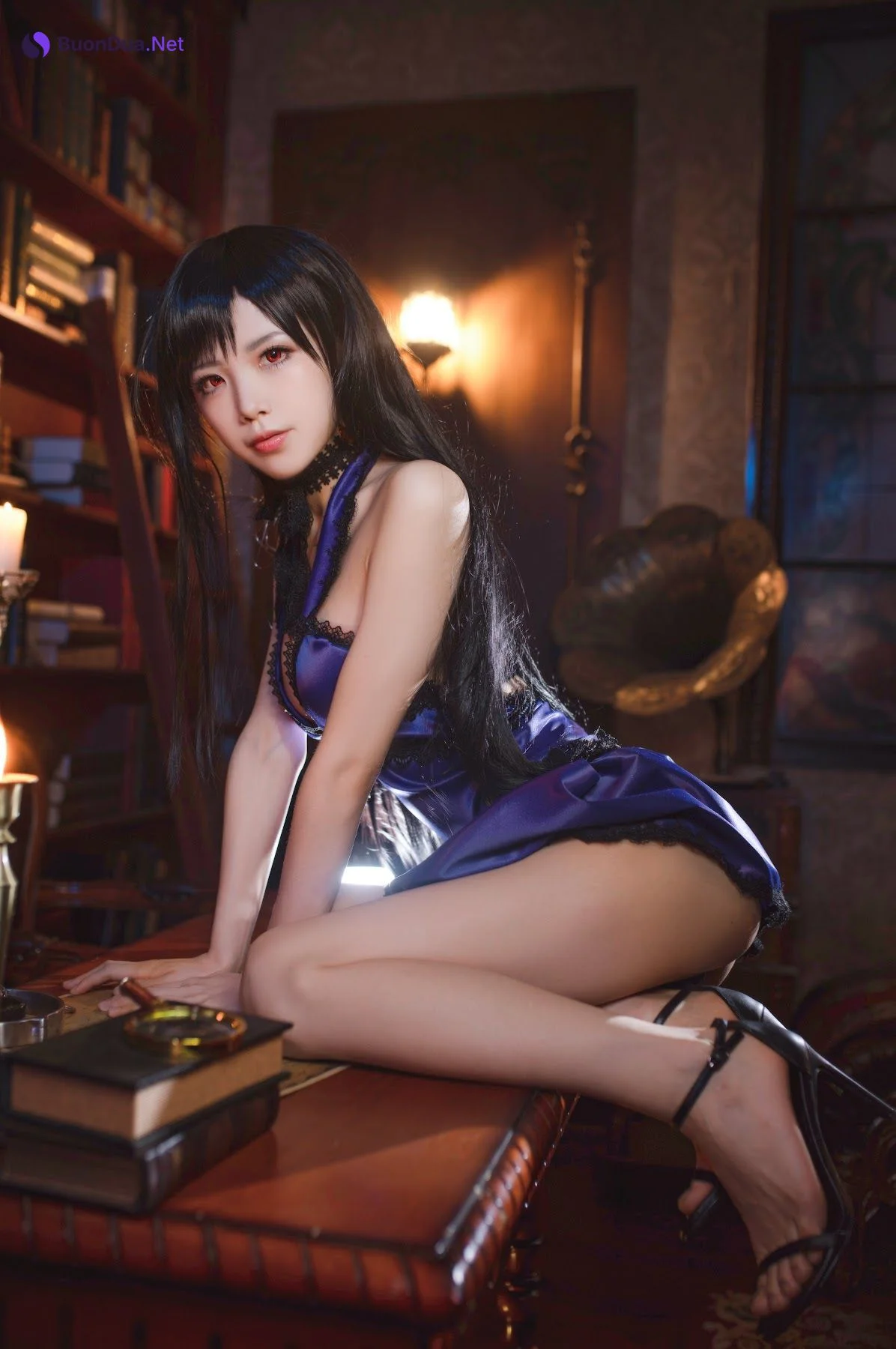 Coser@水淼Aqua Vol.041 蒂法旗袍和礼服 - รูปภาพ 15