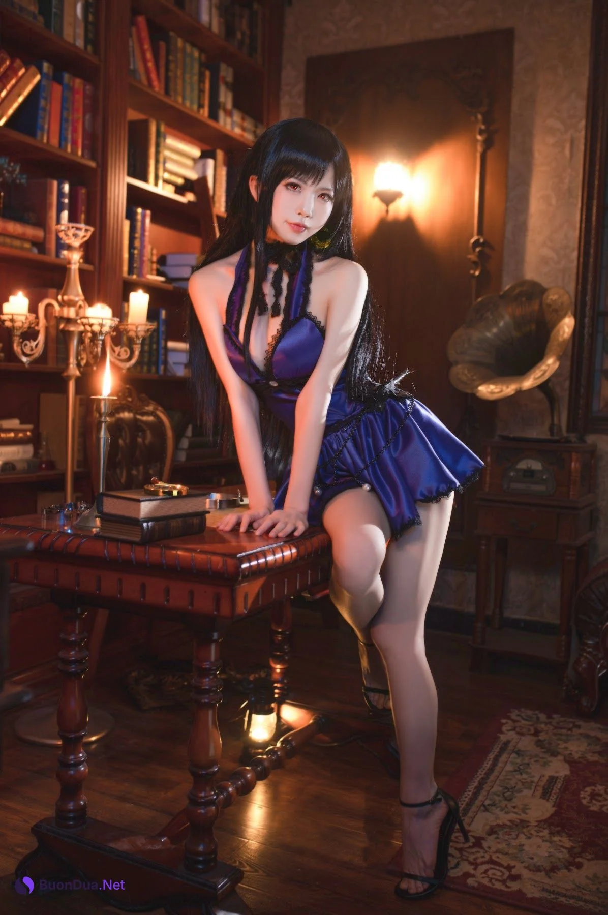 Coser@水淼Aqua Vol.041 蒂法旗袍和礼服 - รูปภาพ 18