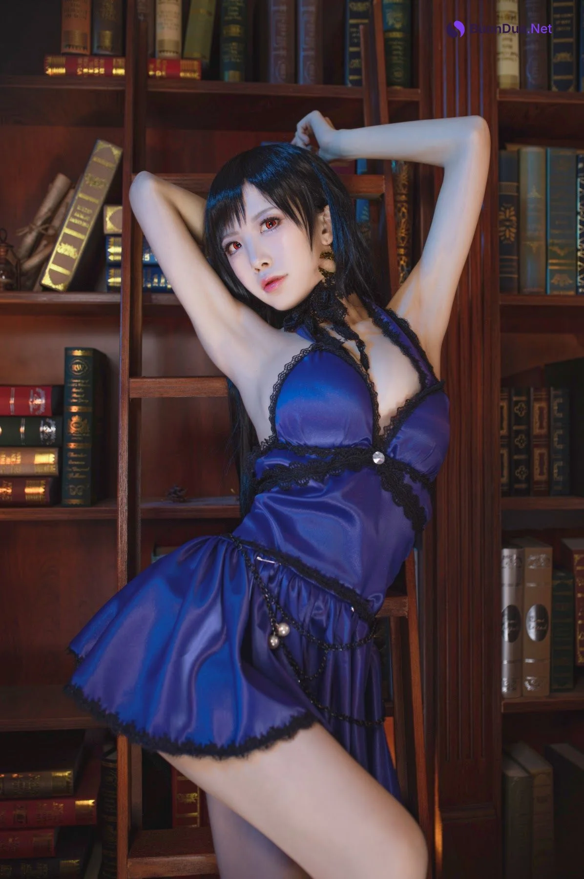 Coser@水淼Aqua Vol.041 蒂法旗袍和礼服 - รูปภาพ 2