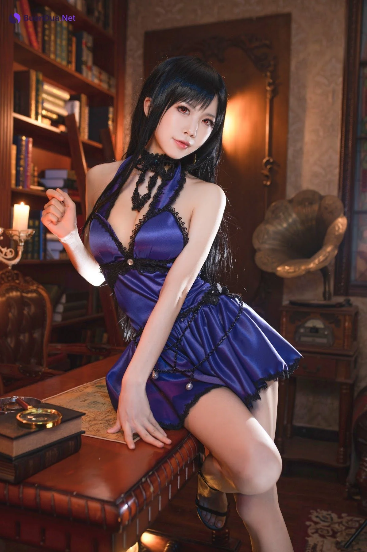 Coser@水淼Aqua Vol.041 蒂法旗袍和礼服 - รูปภาพ 20