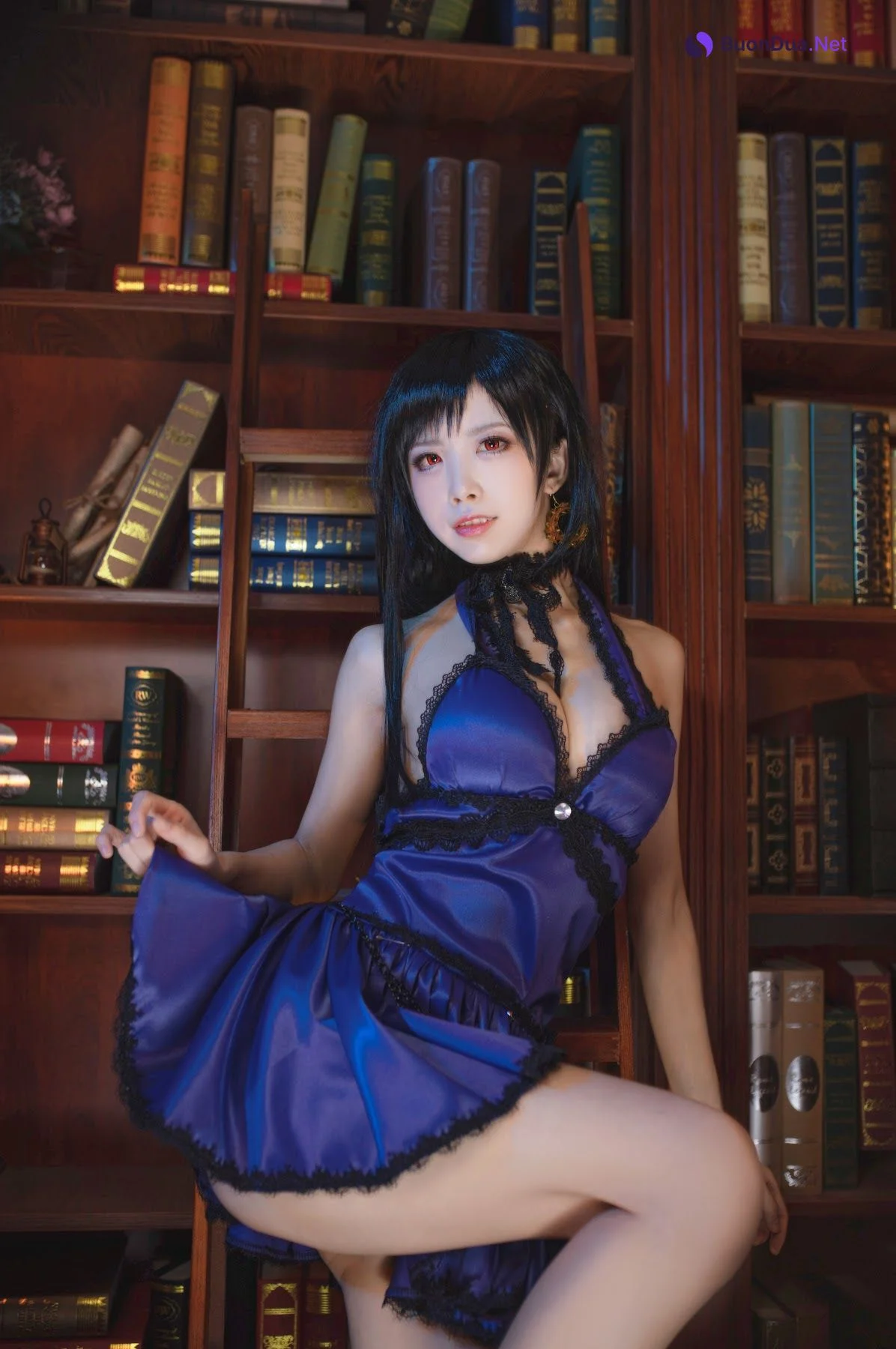 Coser@水淼Aqua Vol.041 蒂法旗袍和礼服 - รูปภาพ 5