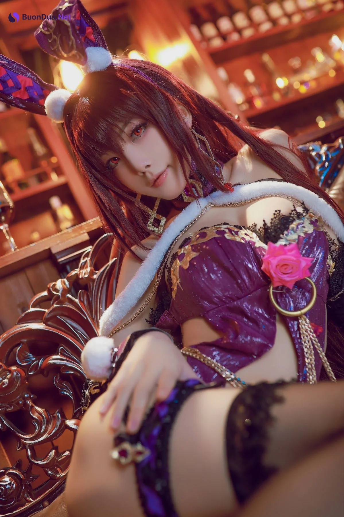 Coser@水淼Aqua Vol.042 斯卡哈 - 写真 11