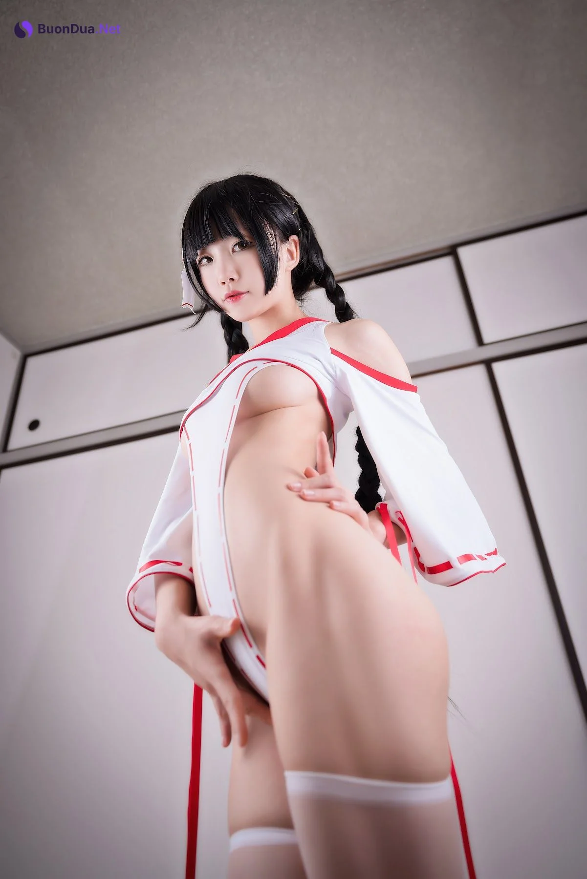 Coser@水淼Aqua Vol.046 巫女 - Photo 13