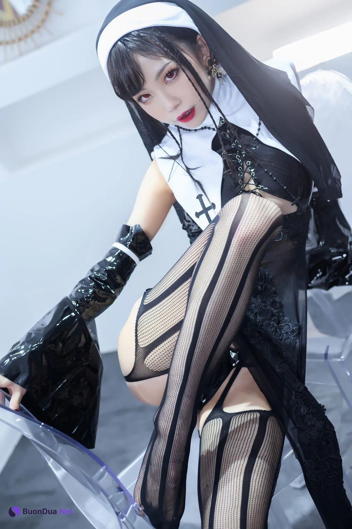 Coser@水淼Aqua Vol.055 修女 - Photo 18
