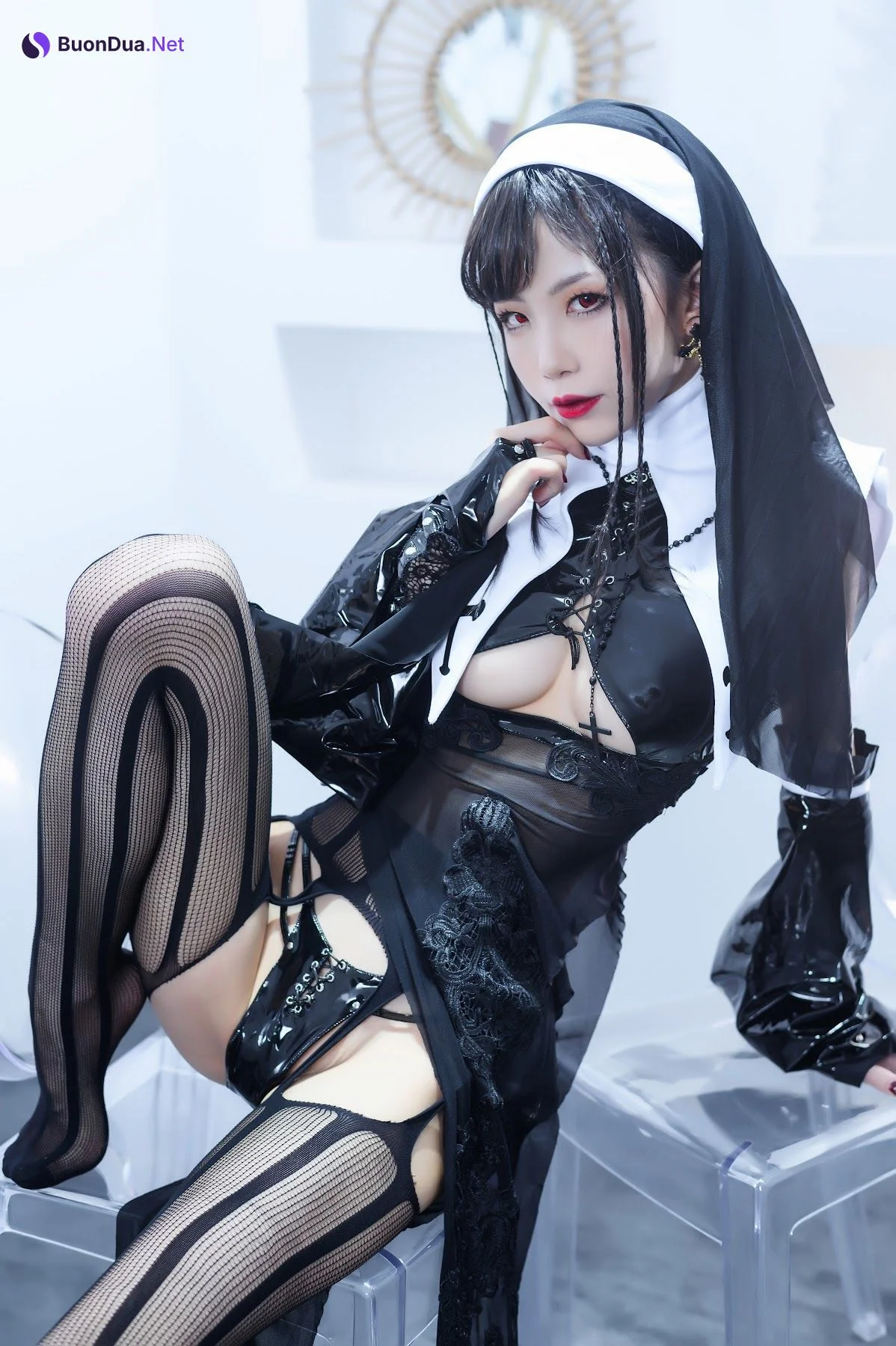 Coser@水淼Aqua Vol.055 修女 - Photo 19