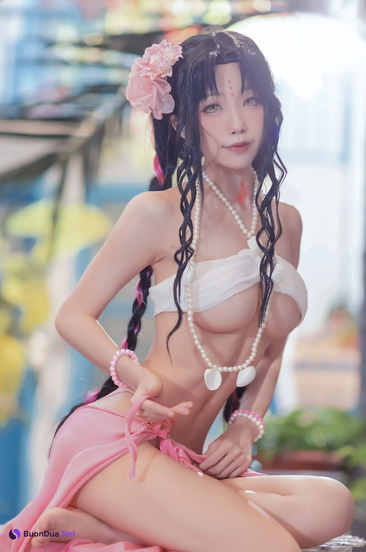 Coser@水淼Aqua Vol.062 杀生院泳装 - รูปภาพ 9