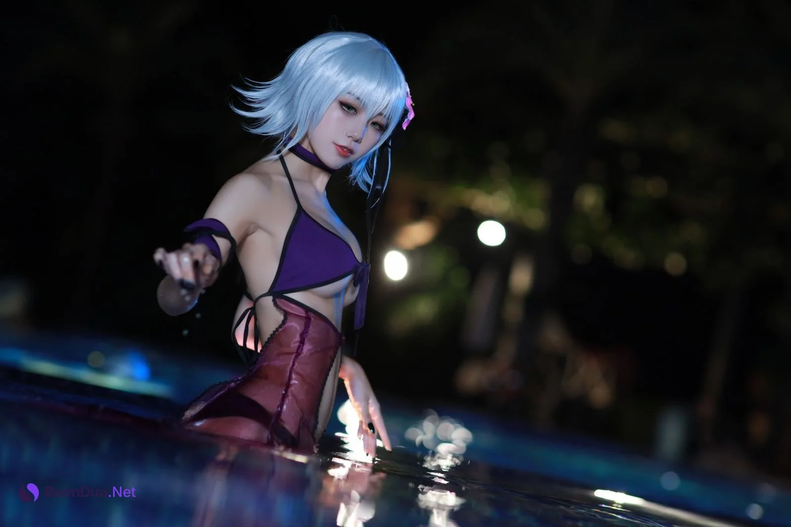 Coser@水淼Aqua Vol.072 贞德泳装 - Photo 19