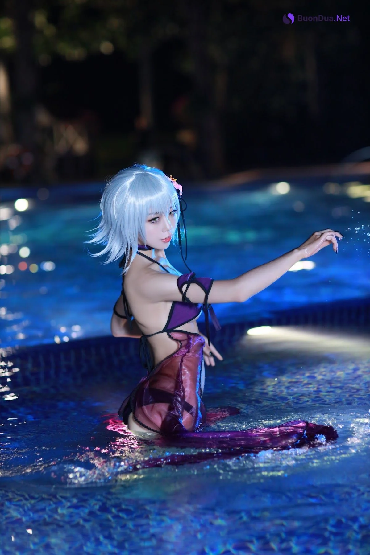Coser@水淼Aqua Vol.072 贞德泳装 - Photo 20