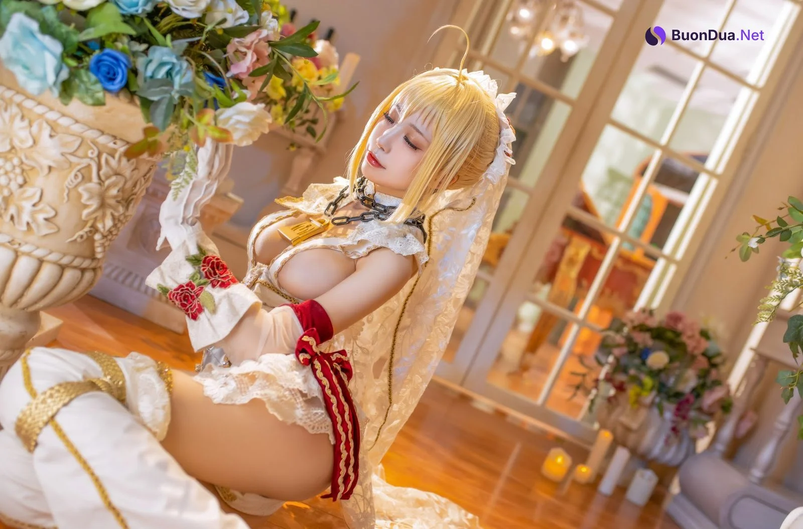 Coser@水淼Aqua Vol.073 尼禄x玉藻前 - Photo 2
