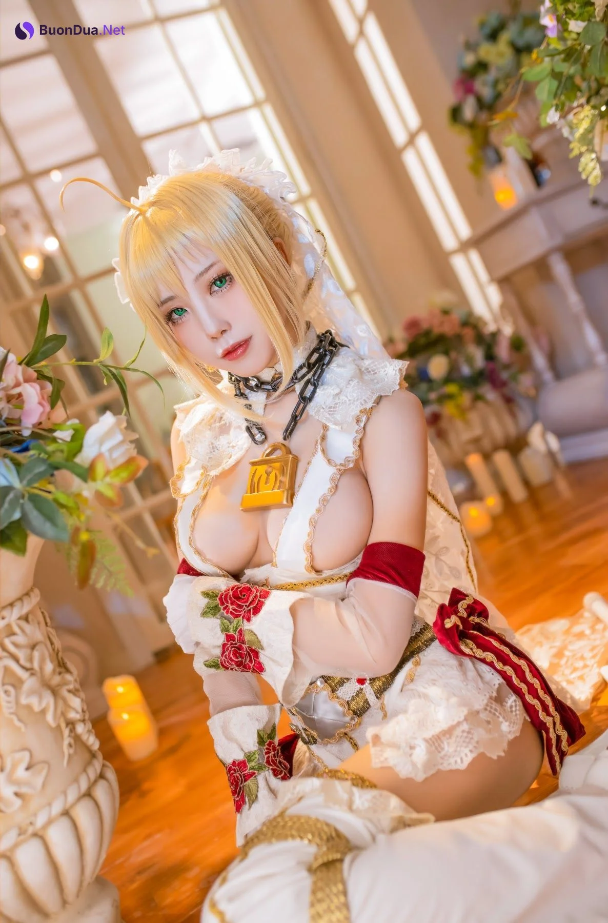 Coser@水淼Aqua Vol.073 尼禄x玉藻前 - Photo 3