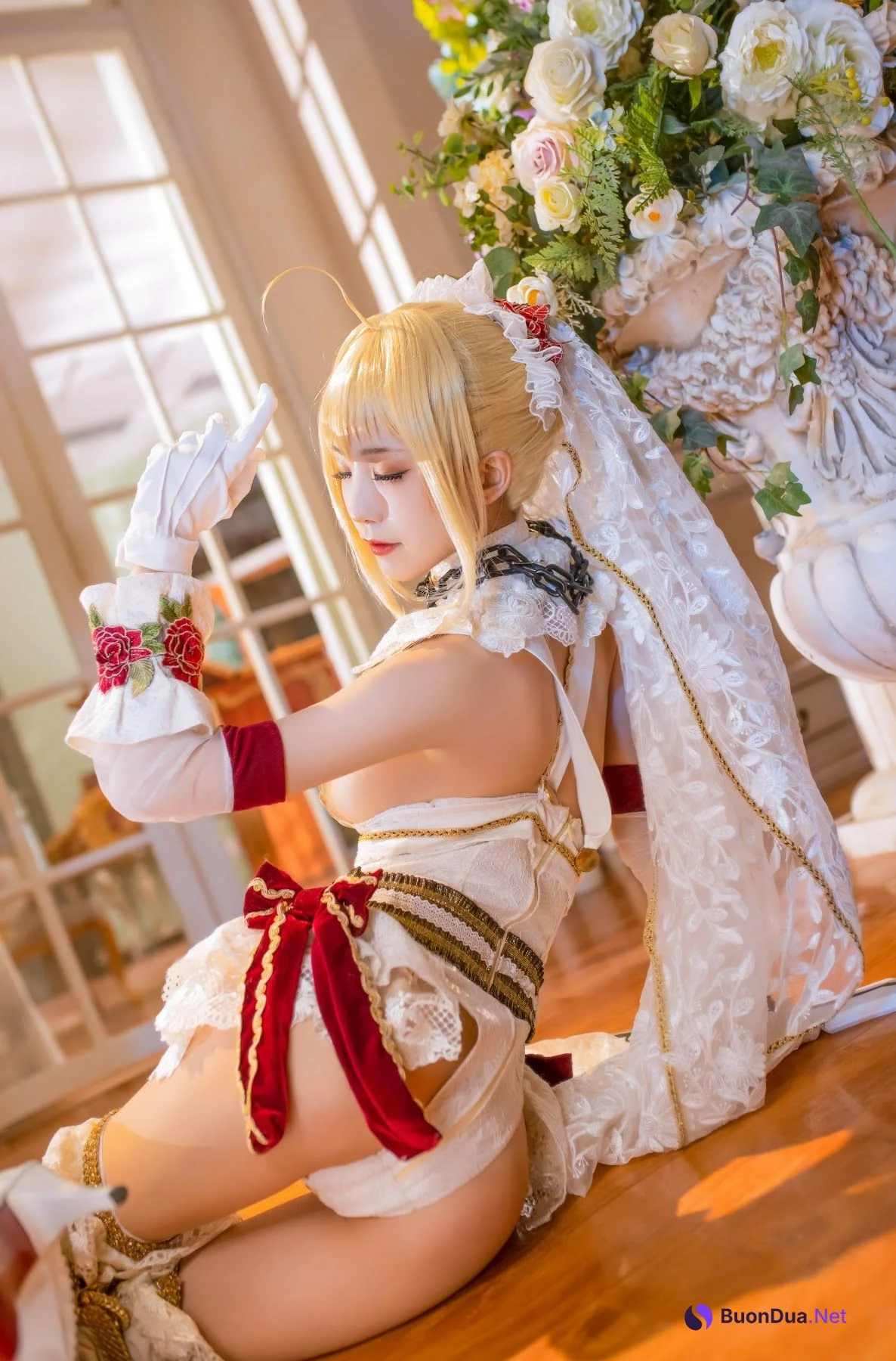 Coser@水淼Aqua Vol.073 尼禄x玉藻前 - Photo 4
