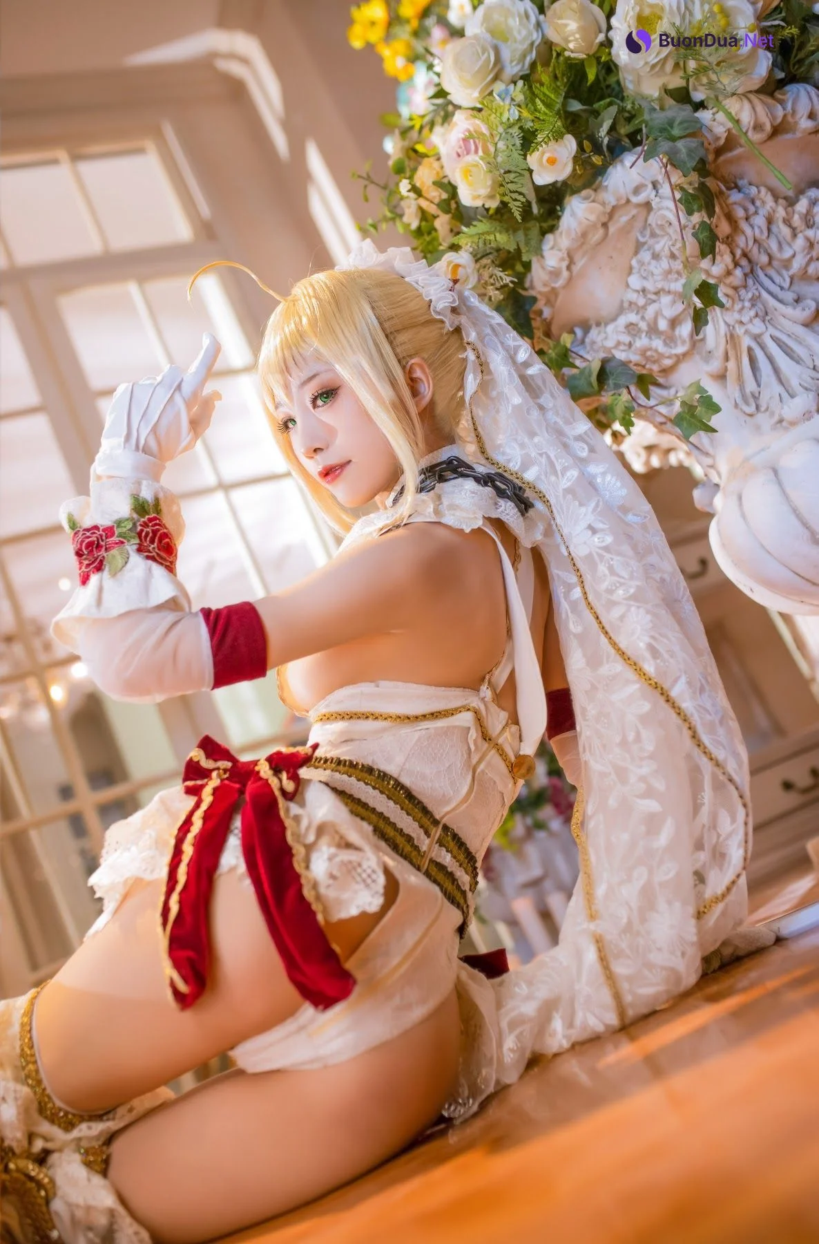 Coser@水淼Aqua Vol.073 尼禄x玉藻前 - Photo 5