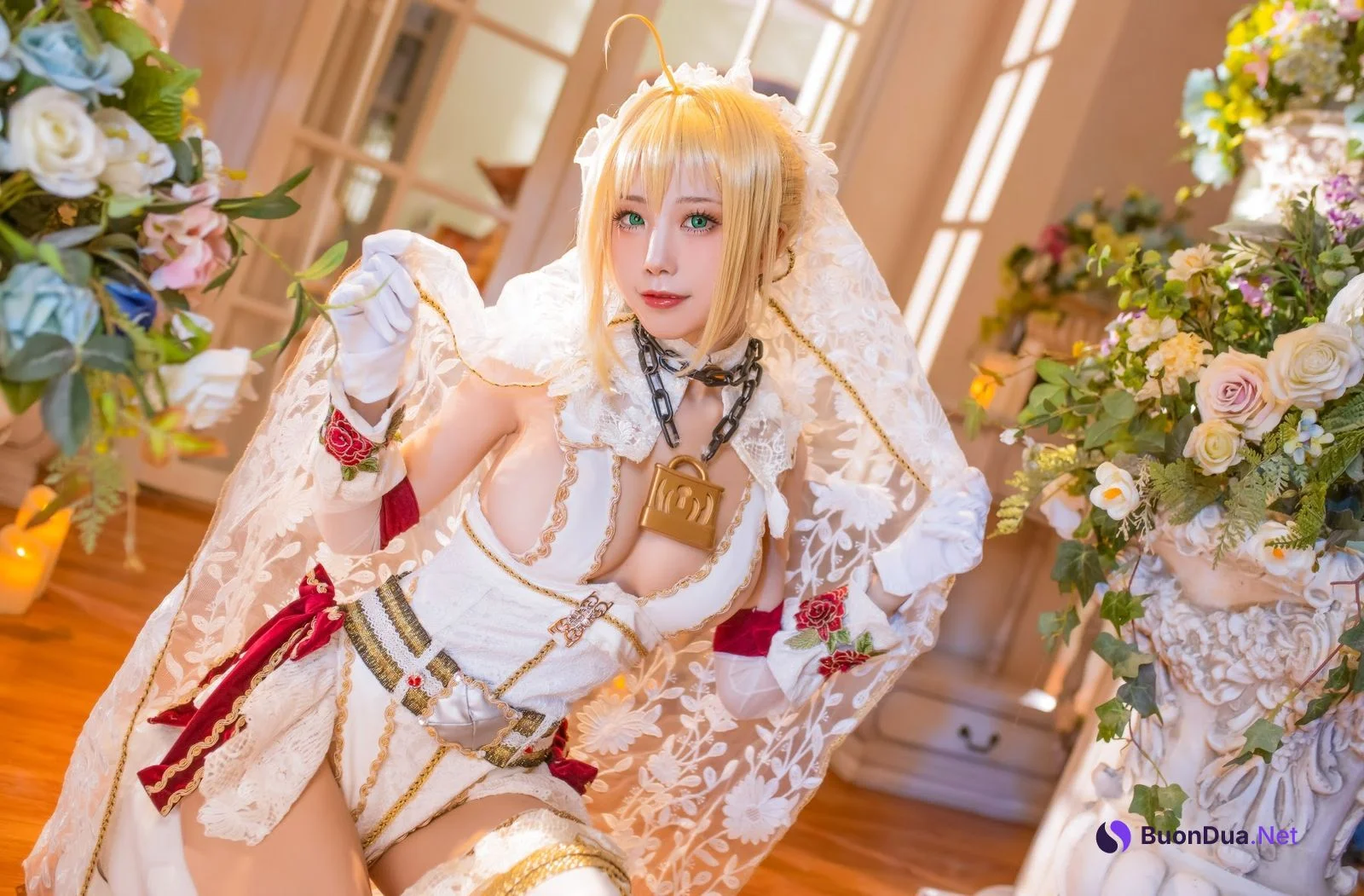 Coser@水淼Aqua Vol.073 尼禄x玉藻前 - Photo 6