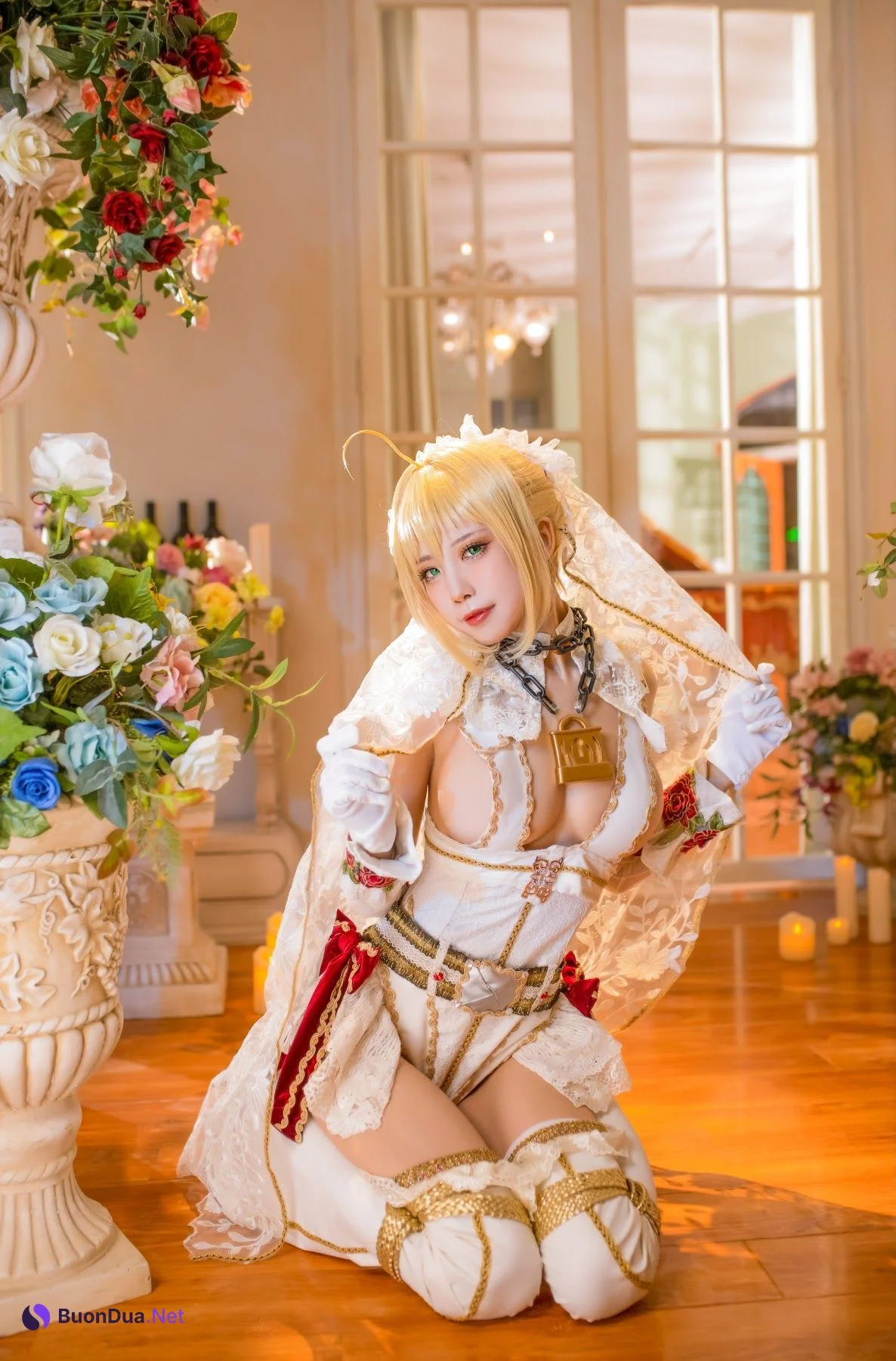 Coser@水淼Aqua Vol.073 尼禄x玉藻前 - Photo 7