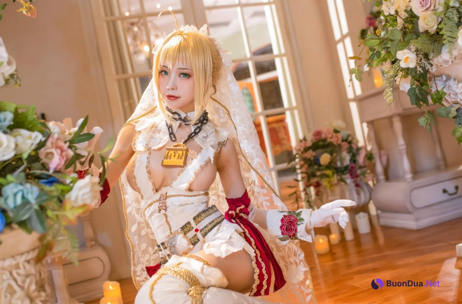 Coser@水淼Aqua Vol.073 尼禄x玉藻前 - Photo 8