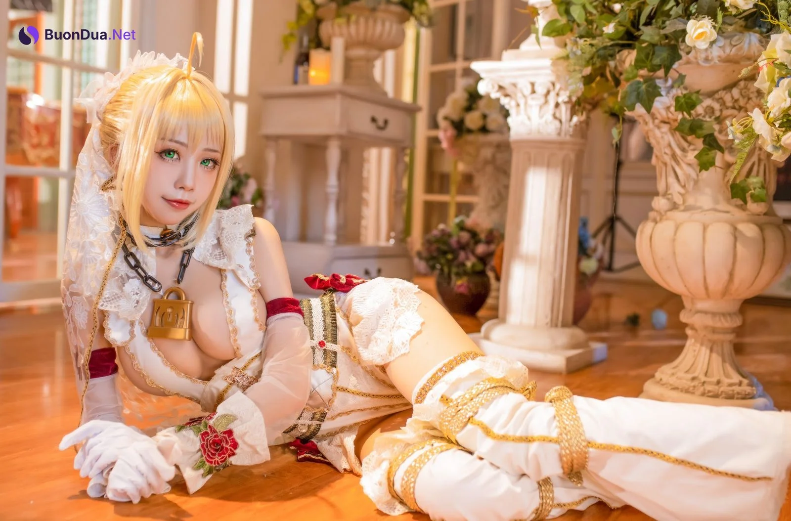 Coser@水淼Aqua Vol.073 尼禄x玉藻前 - Photo 9