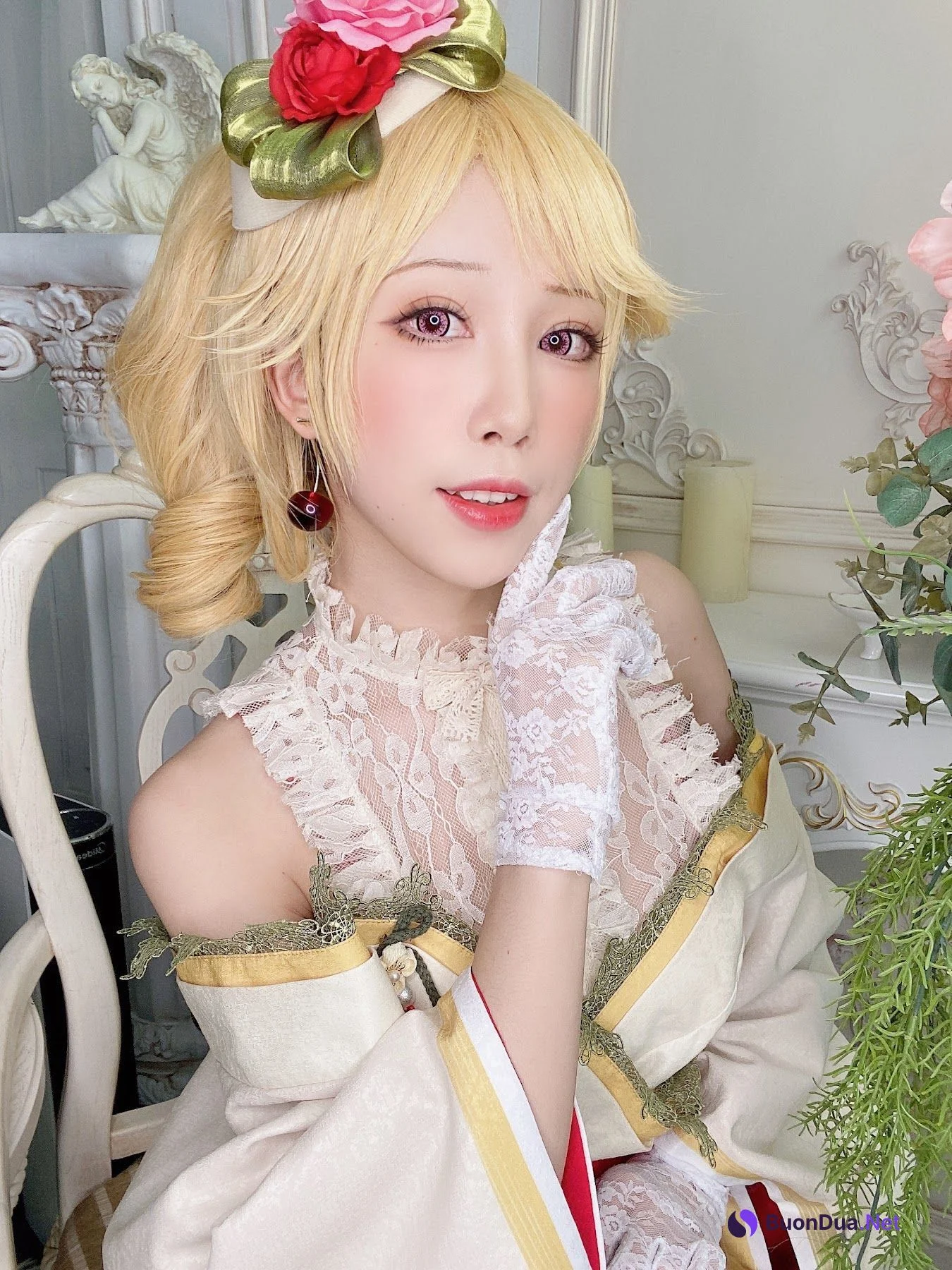 Coser@水淼Aqua Vol.082 黎塞留和服 - Photo 2