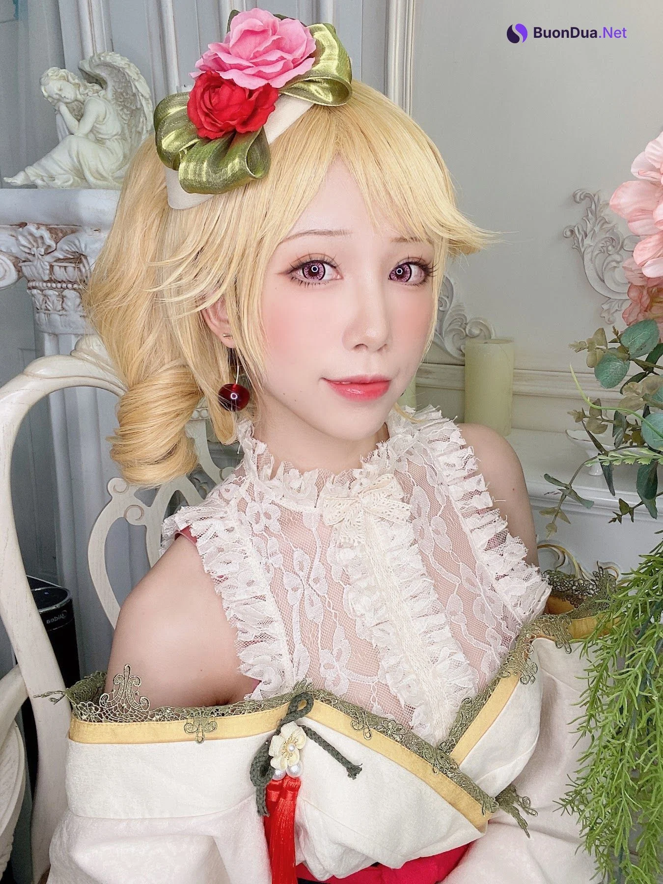 Coser@水淼Aqua Vol.082 黎塞留和服 - Photo 4