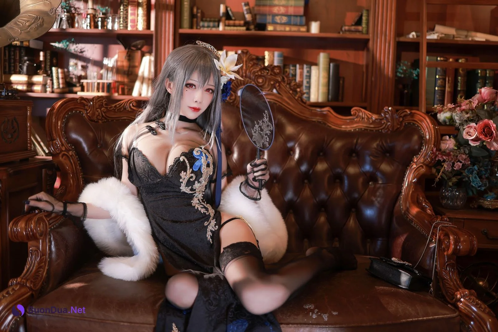 Coser@水淼Aqua Vol.083 路易九世旗袍 - Photo 14