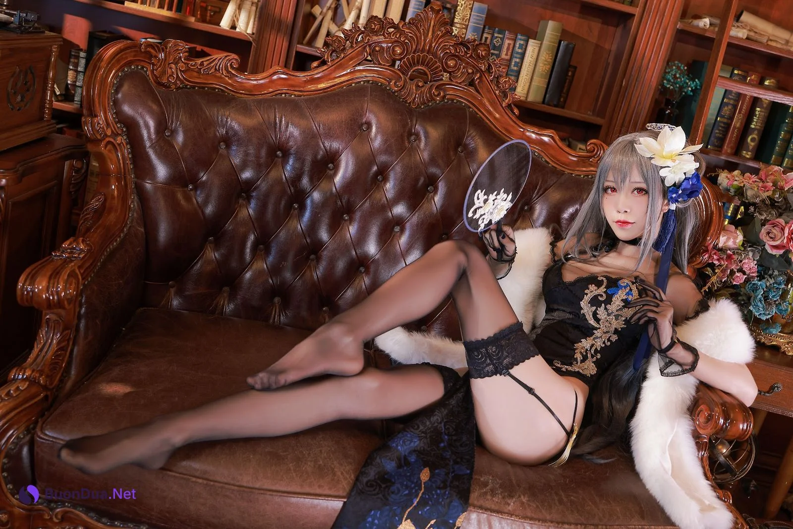 Coser@水淼Aqua Vol.083 路易九世旗袍 - Photo 16