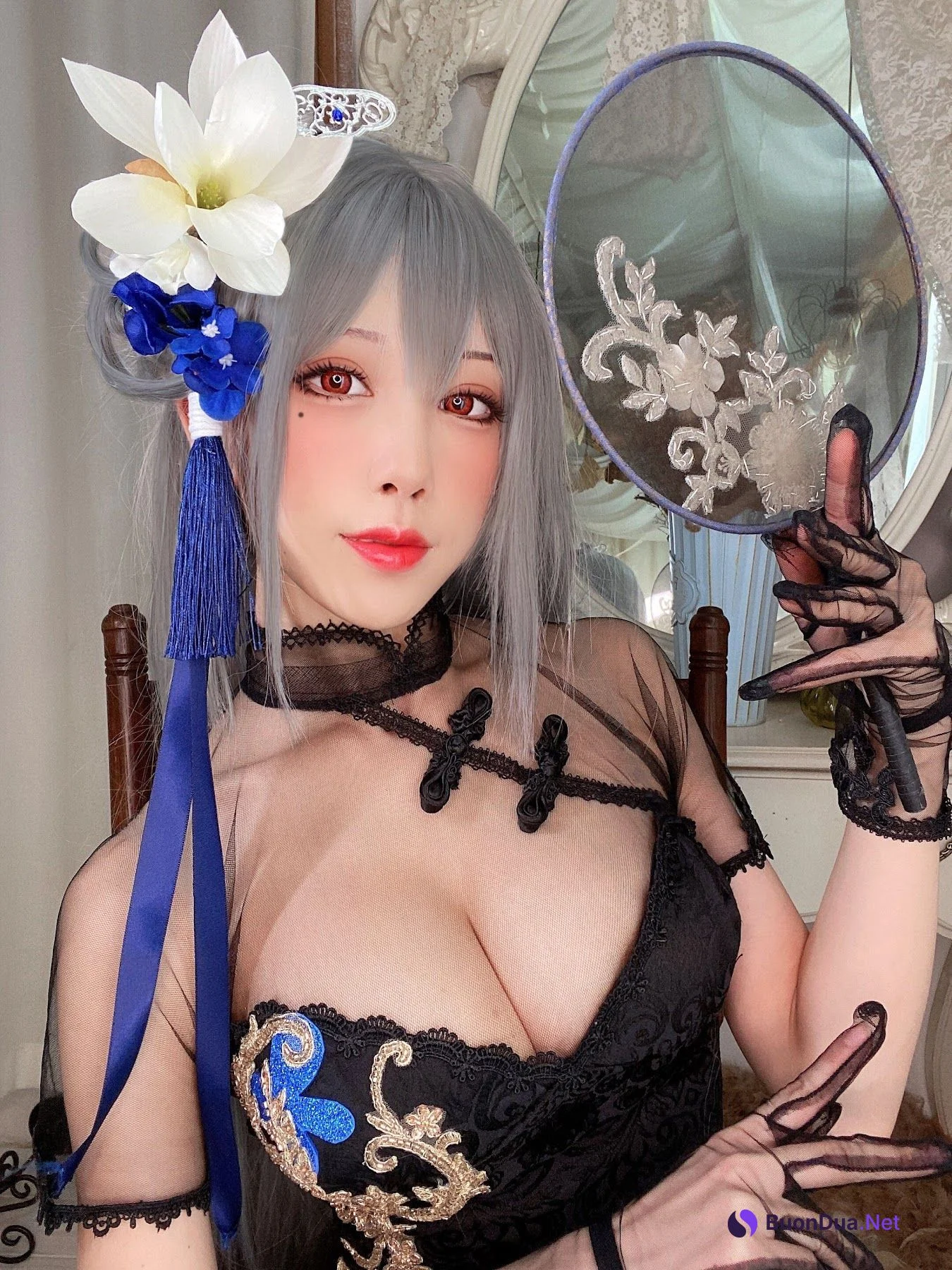 Coser@水淼Aqua Vol.083 路易九世旗袍 - Photo 5