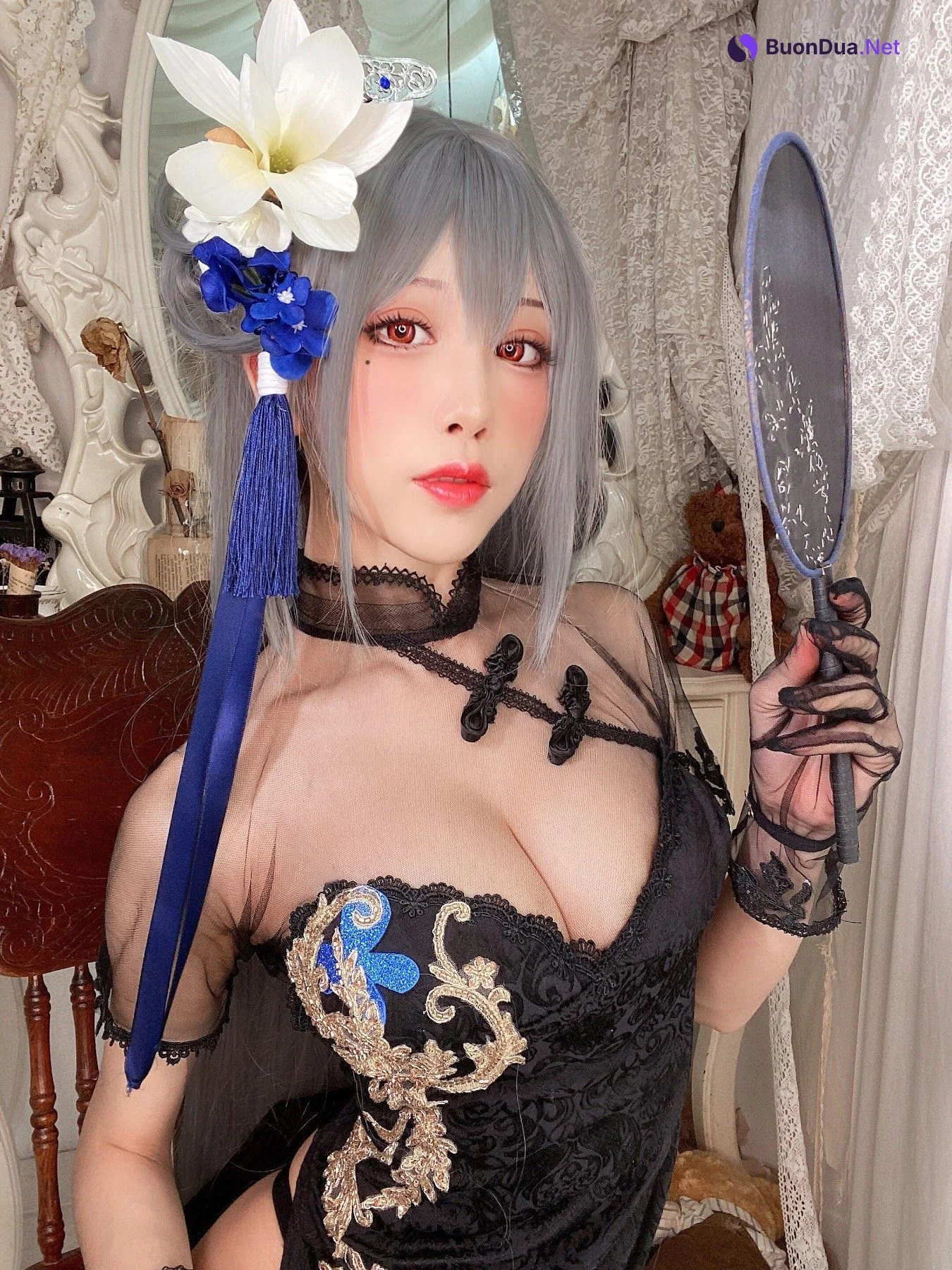 Coser@水淼Aqua Vol.083 路易九世旗袍 - Photo 6