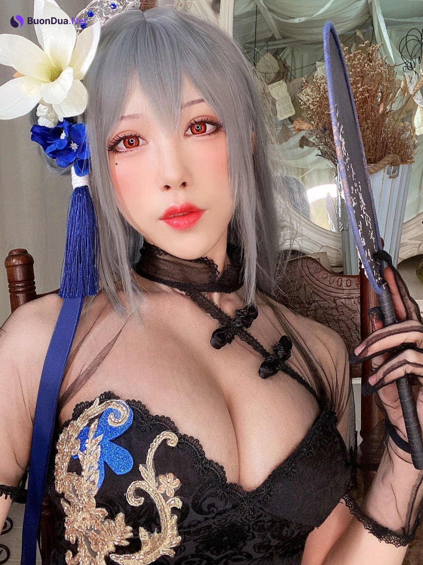 Coser@水淼Aqua Vol.083 路易九世旗袍 - Photo 7