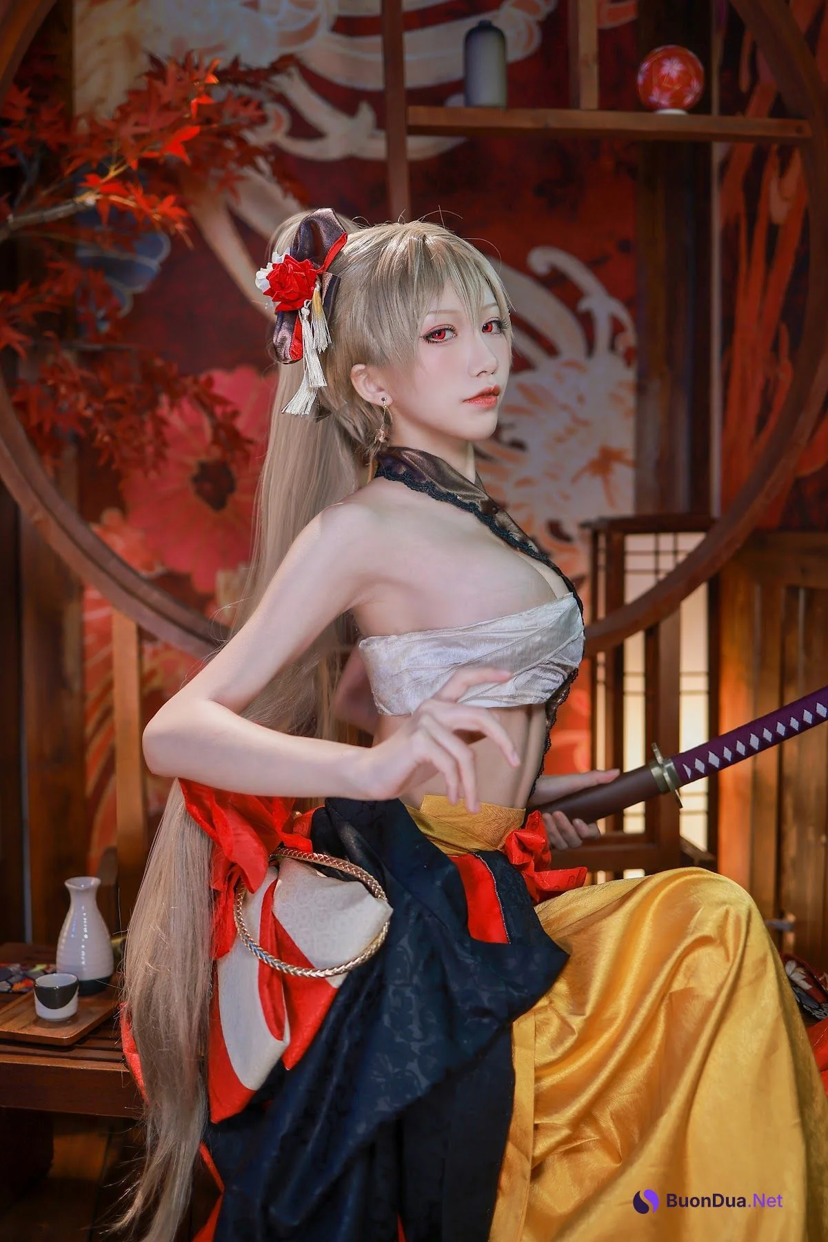 Coser@水淼Aqua Vol.084 让巴尔和服 - 사진 10