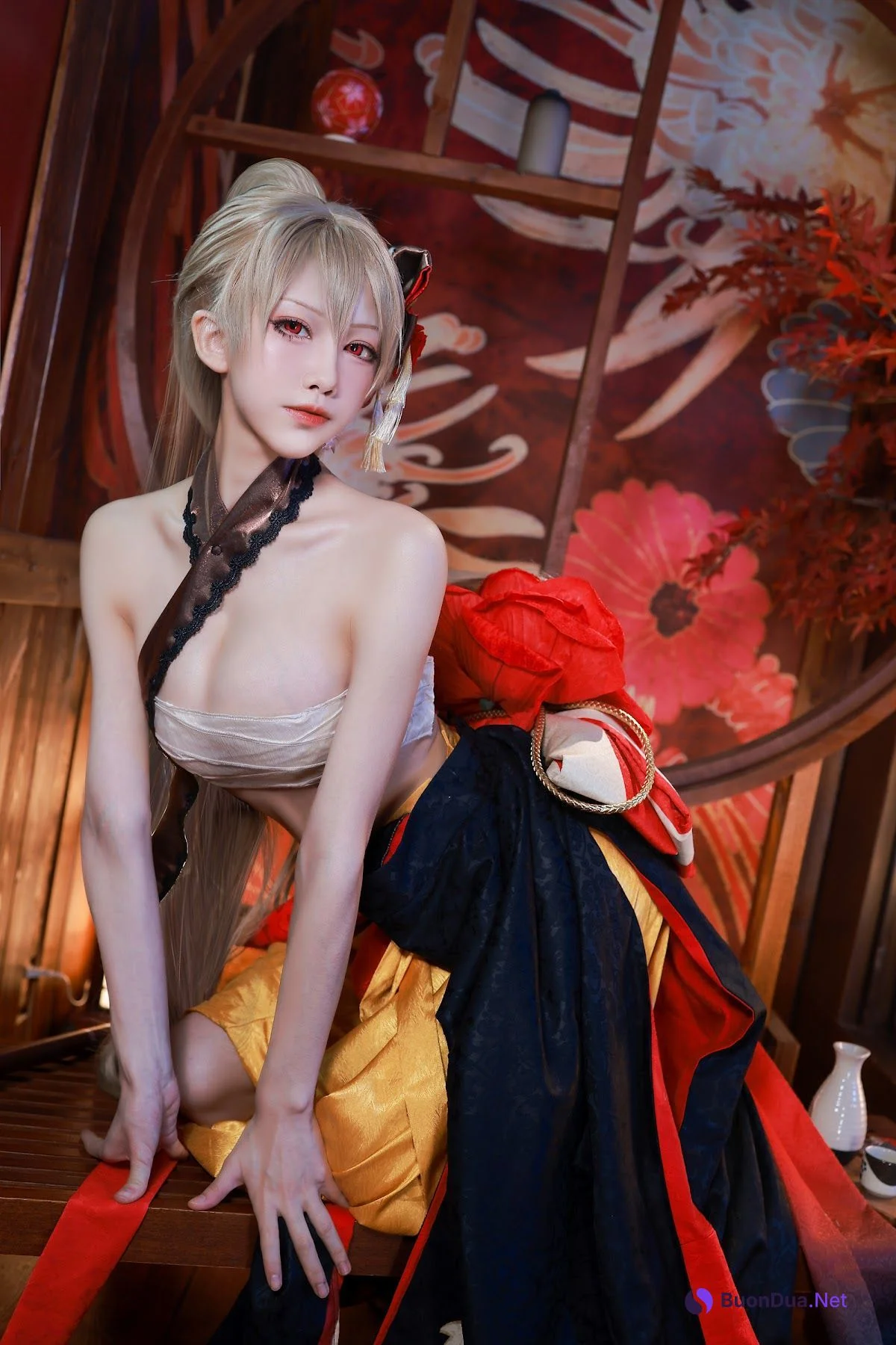 Coser@水淼Aqua Vol.084 让巴尔和服 - 사진 14