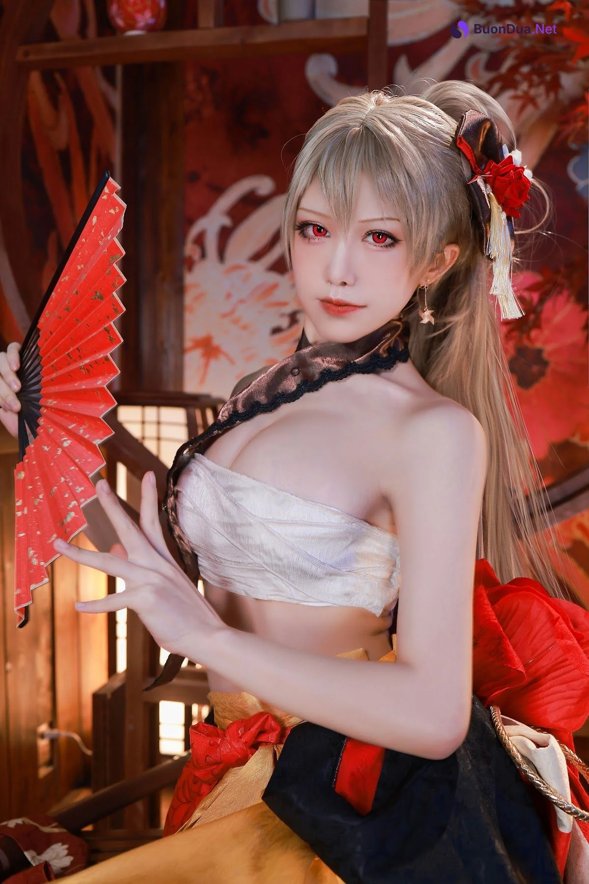 Coser@水淼Aqua Vol.084 让巴尔和服 - 사진 15