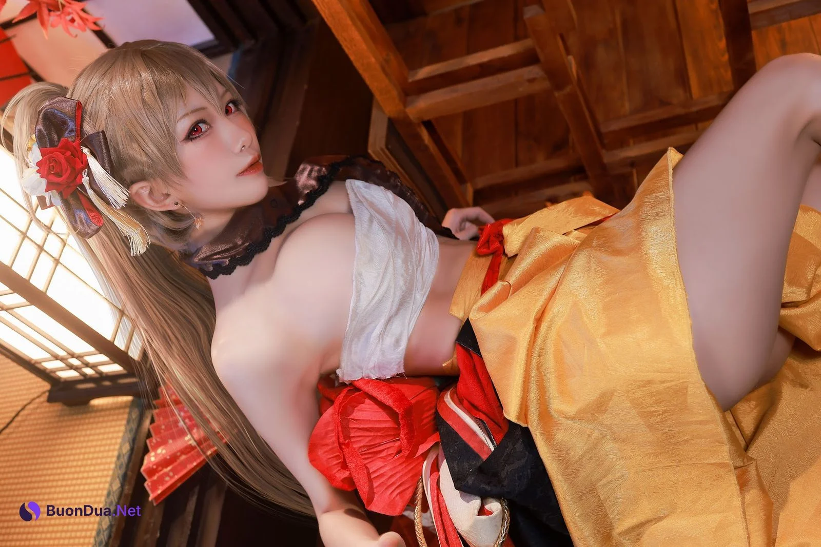Coser@水淼Aqua Vol.084 让巴尔和服 - 사진 16
