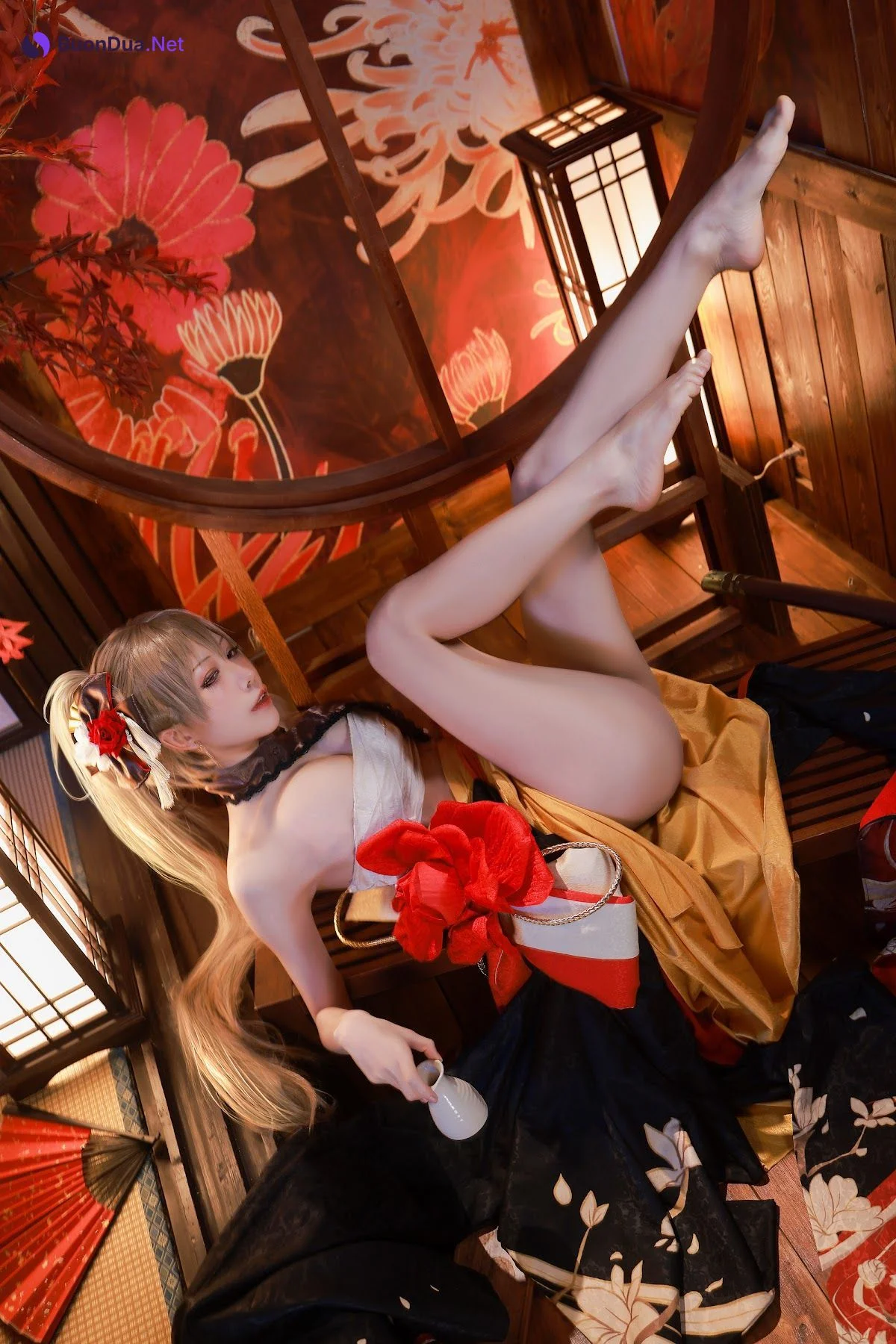 Coser@水淼Aqua Vol.084 让巴尔和服 - 사진 18