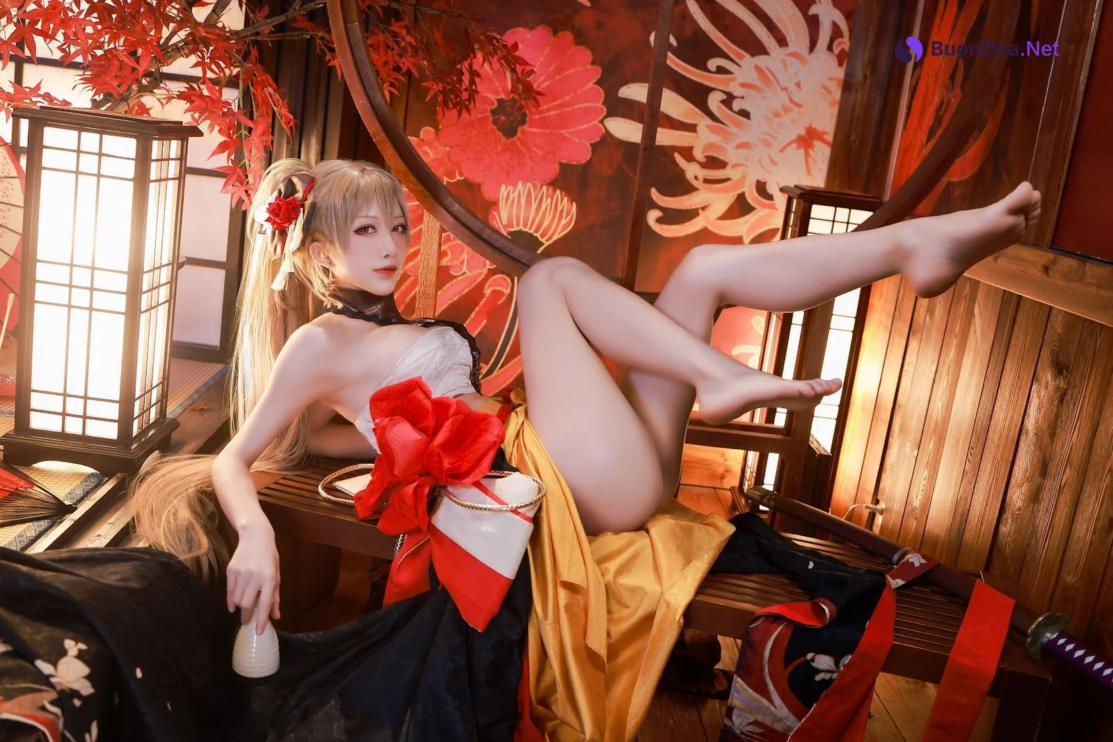 Coser@水淼Aqua Vol.084 让巴尔和服 - 사진 19